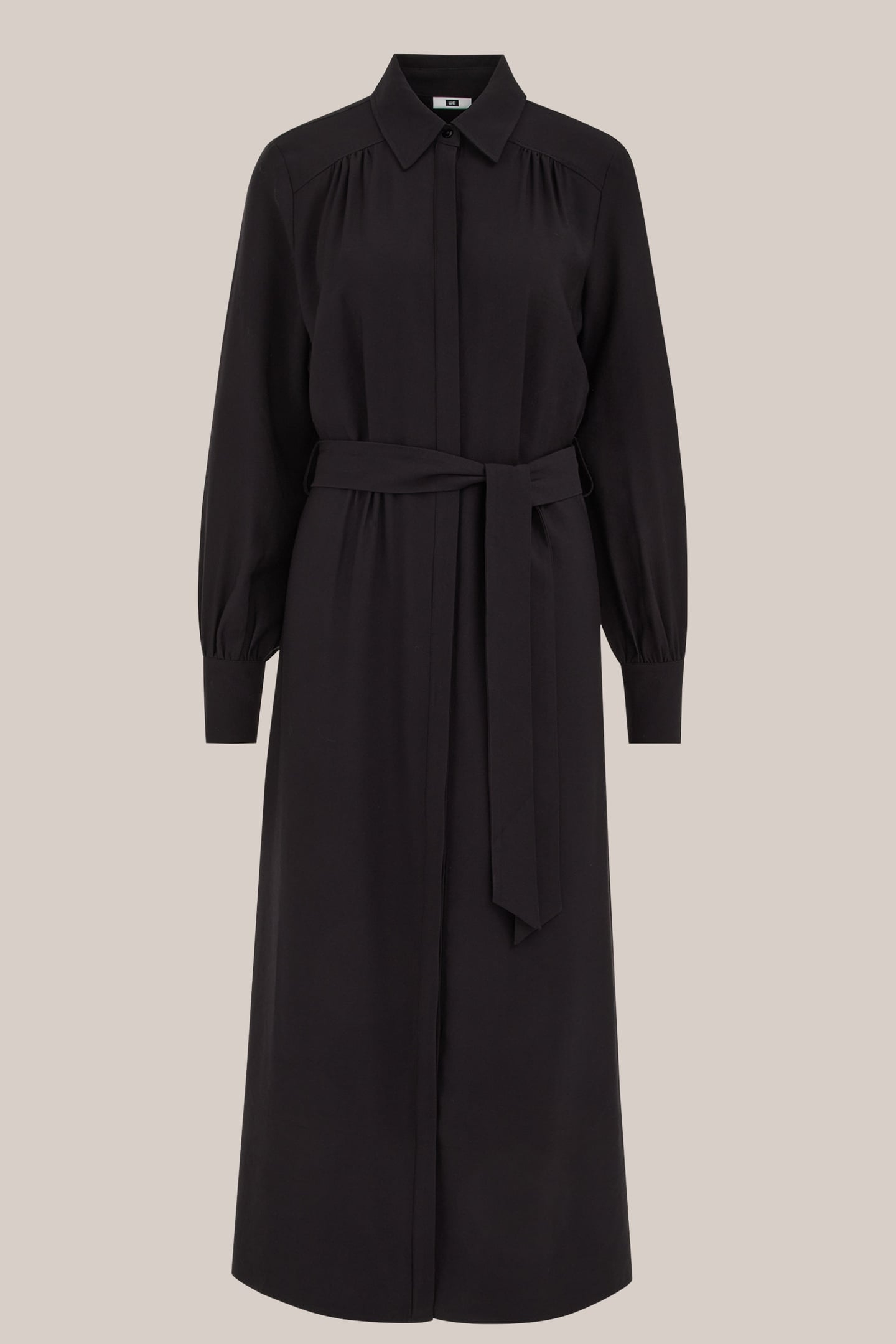 DRESS MID LENGTH BLACK 3