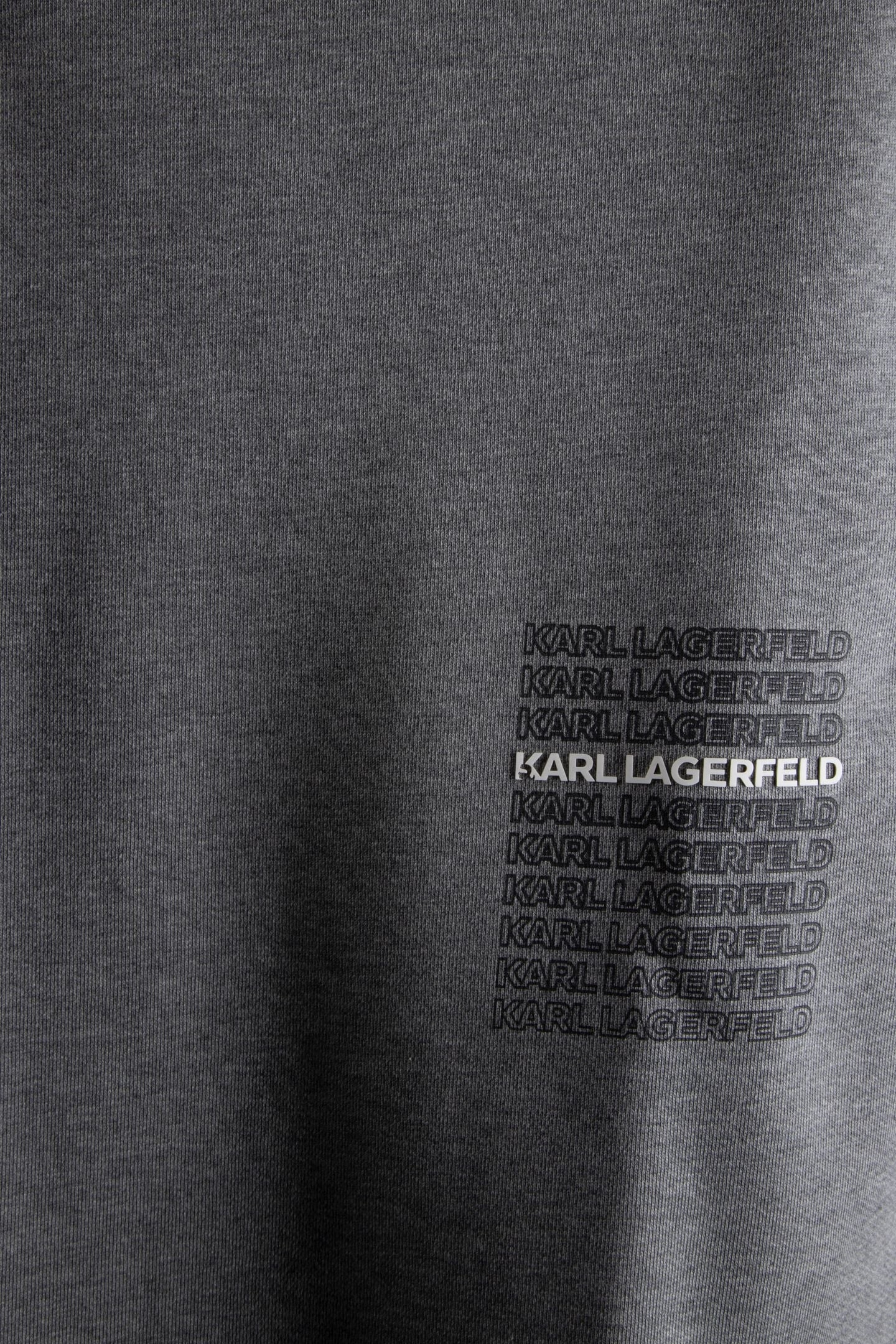 DARKGREY MELANGE SWEAT CREWNECK 3