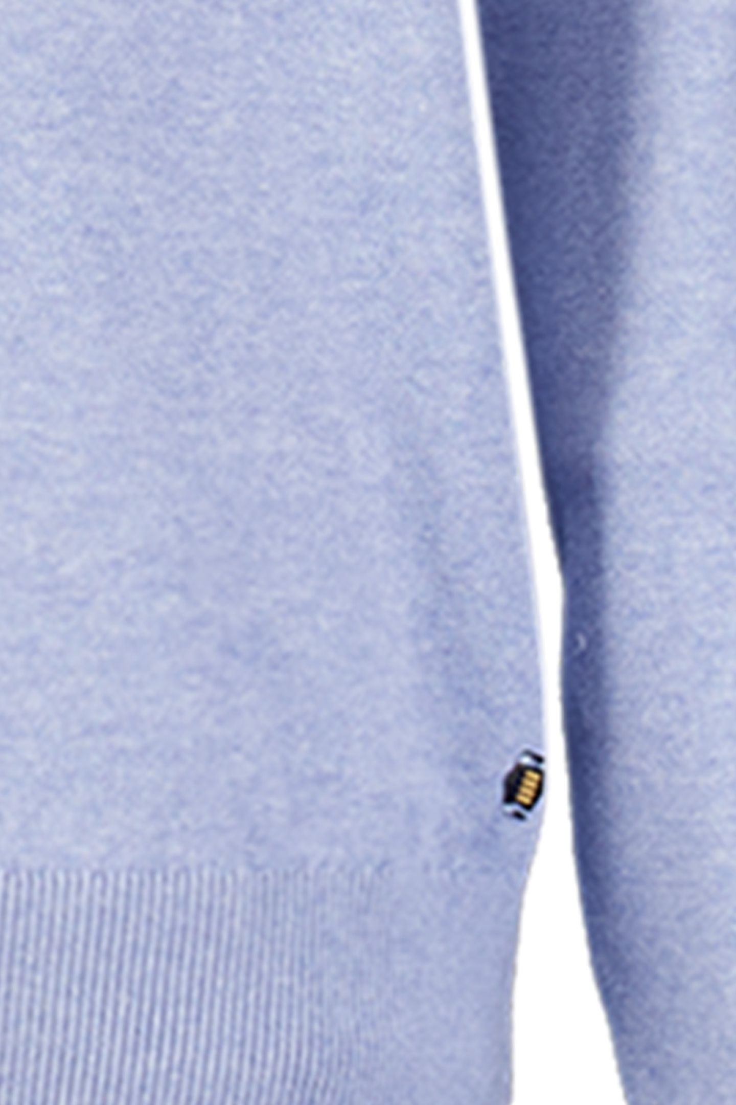 PULLOVER CREW NECK MELANGE BLUE 3