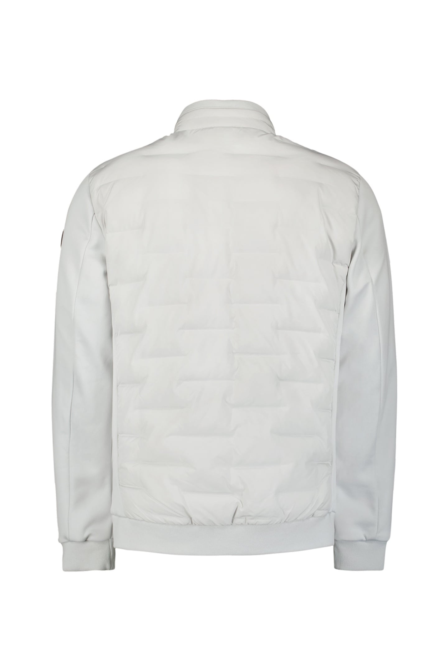 JACKET SHORT FIT SEALED KNITTED MIX CHALK 6