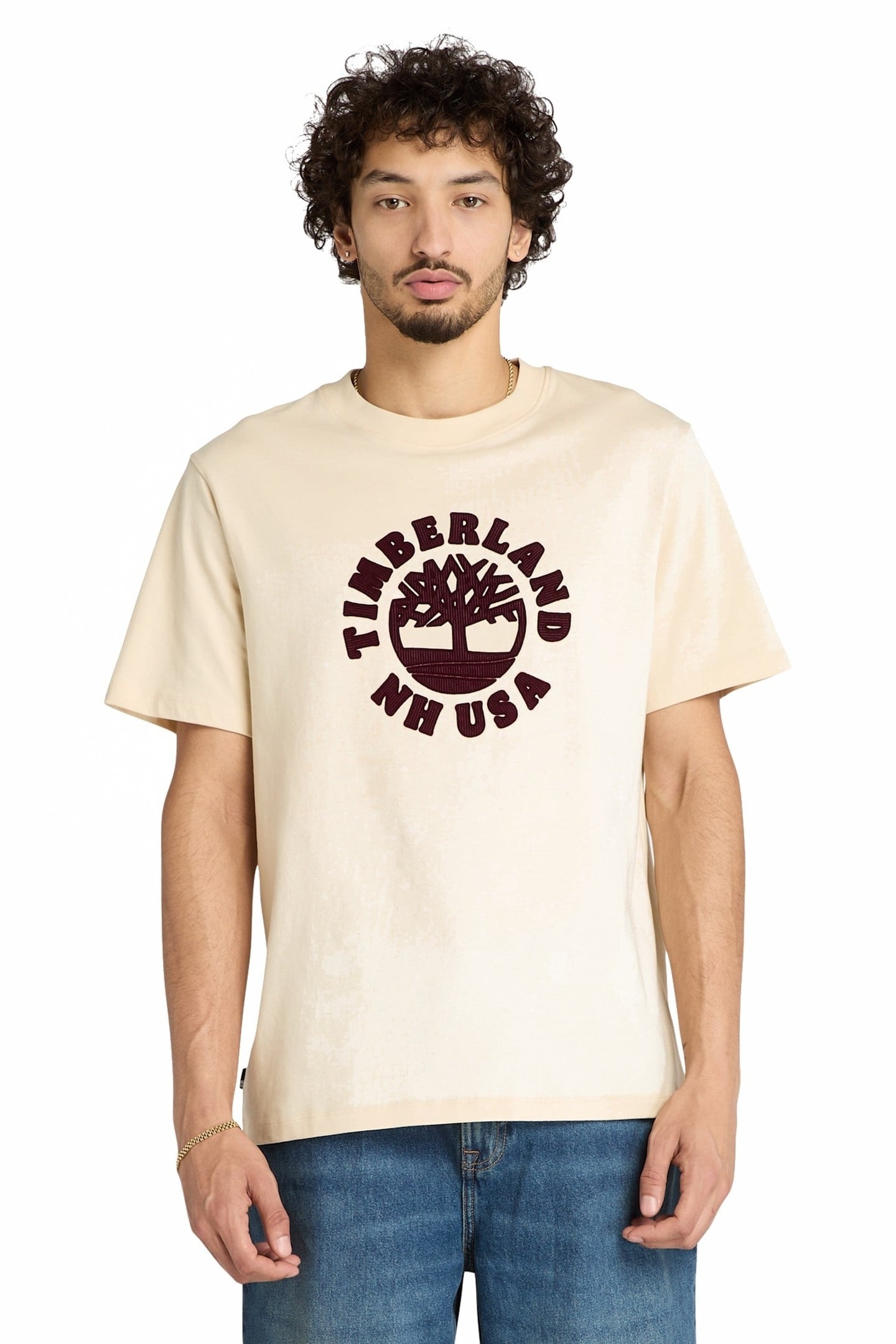 HOLIDAY FRONT GRAPHIC SS TEE ANGORA 1