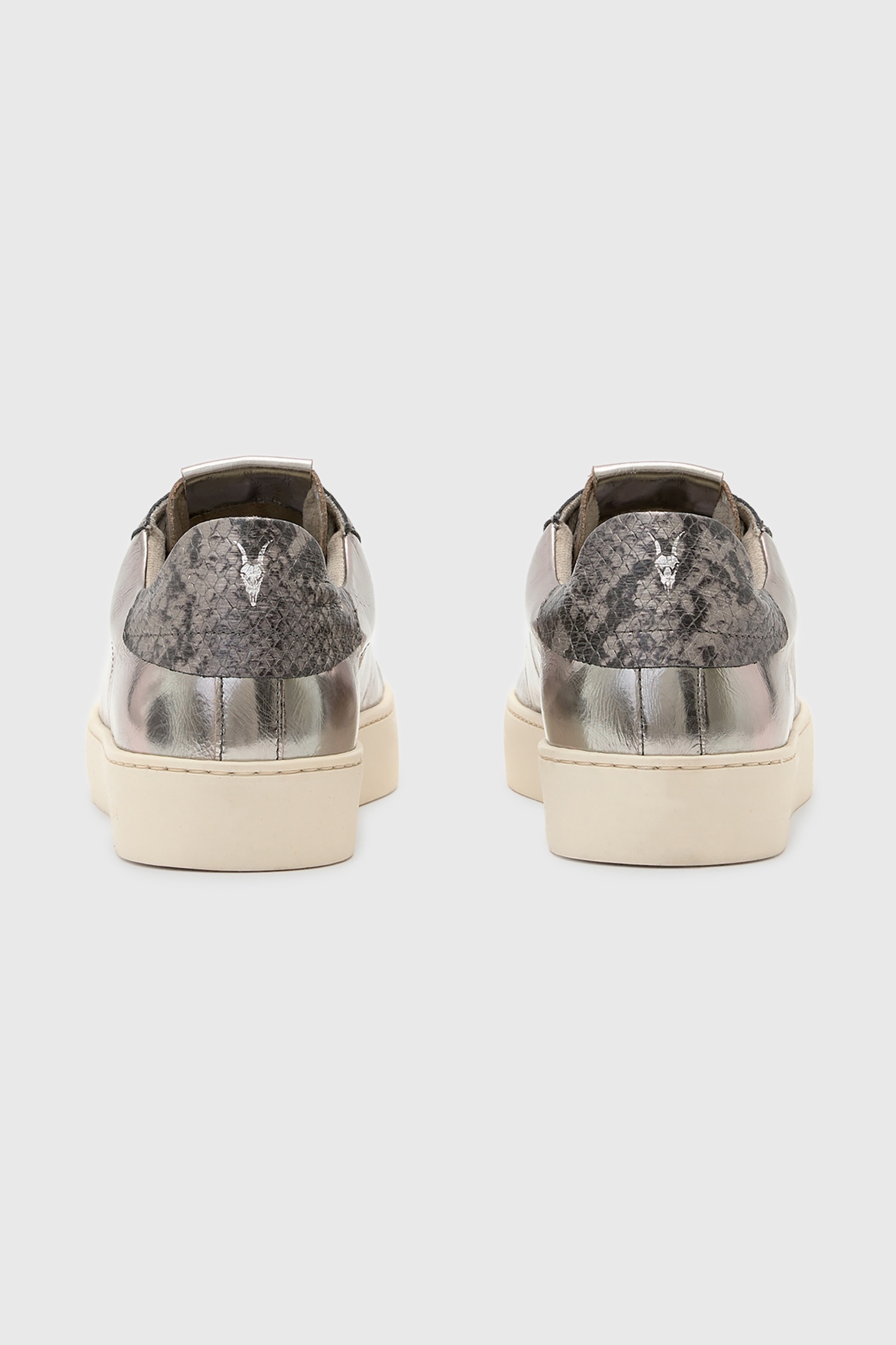SHANA MET SNEAKER SILVER/GUNMETAL 4