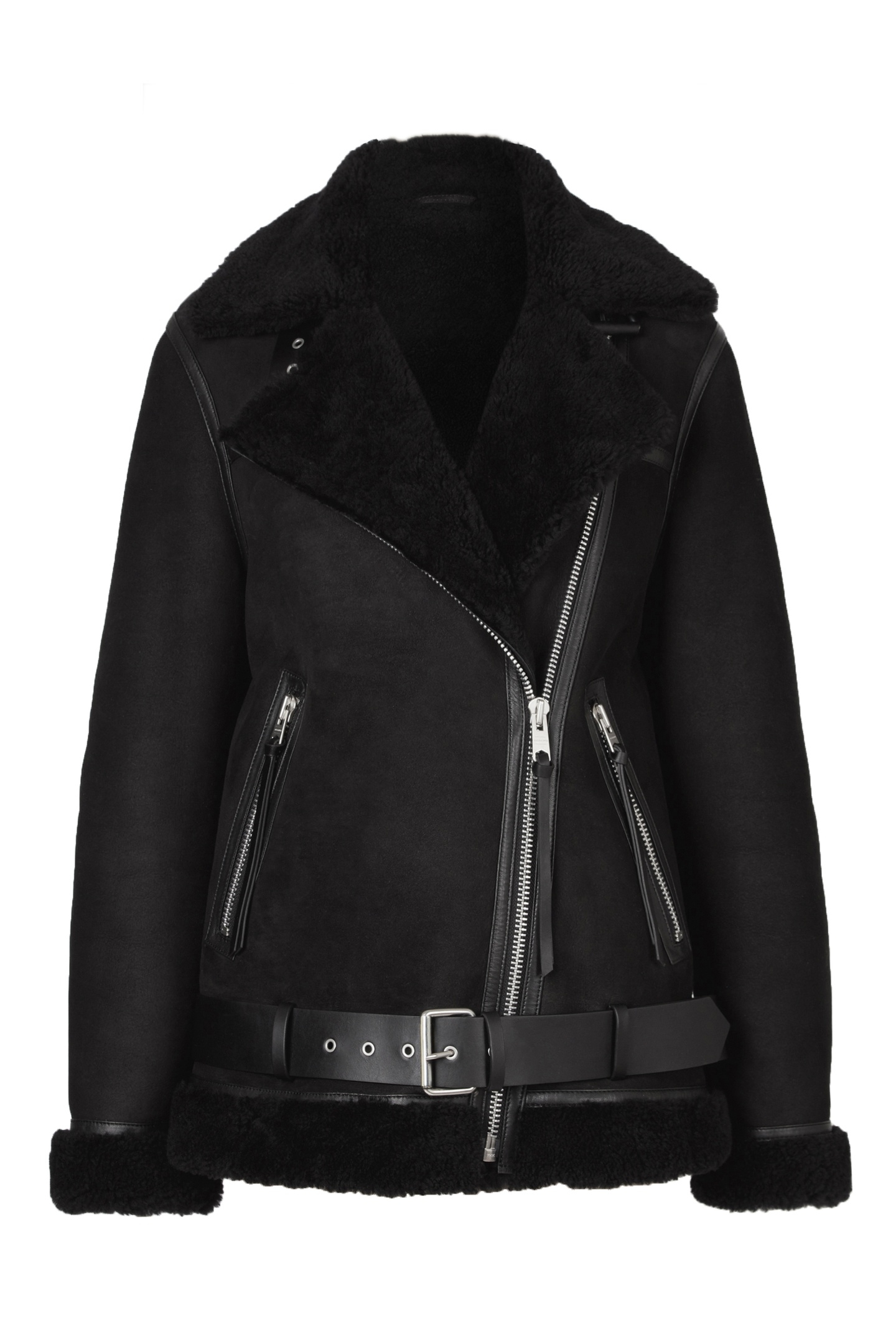REI SHEARLING BLACK/BLACK 6