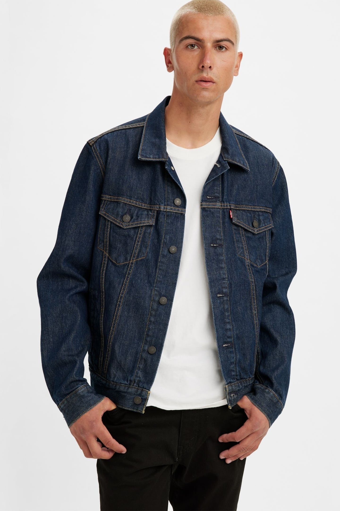 TRUCKER JACKET BLUE 3