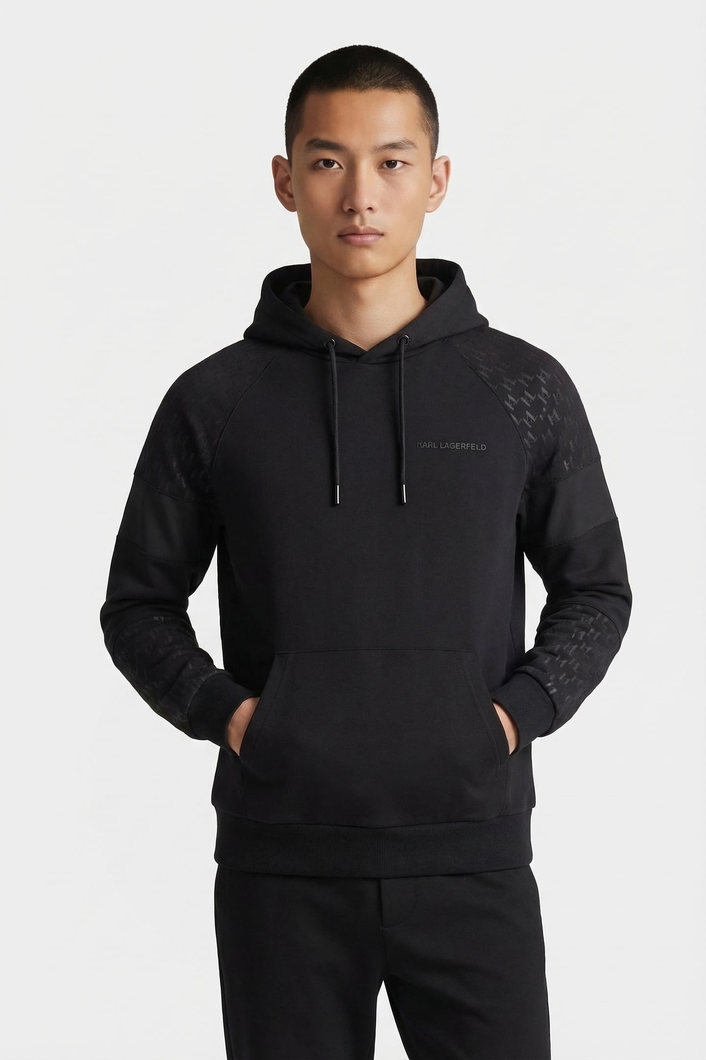 BLACK SWEAT HOODY 1