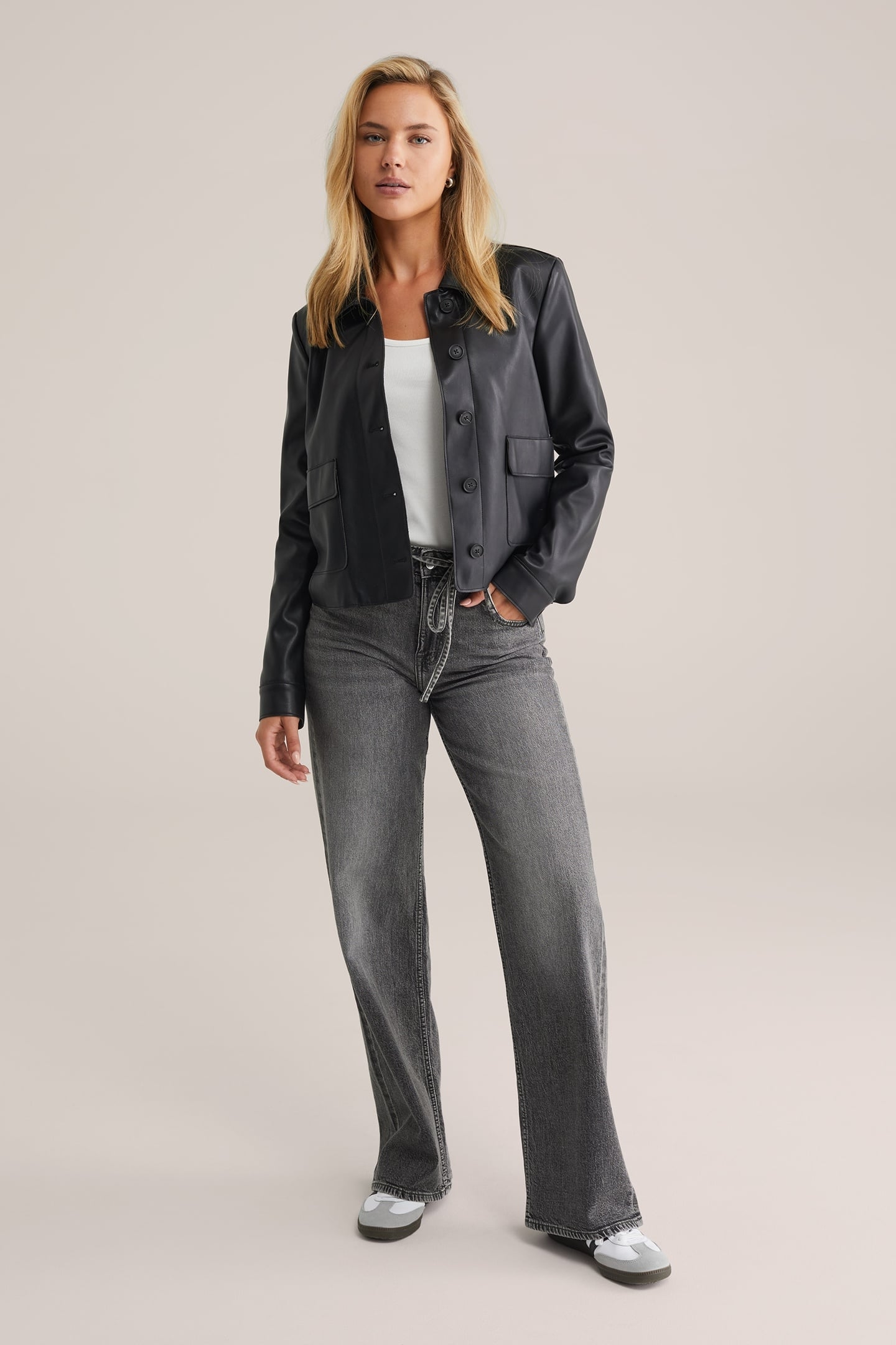 JACKET NORMAL LENGTH BLACK 3