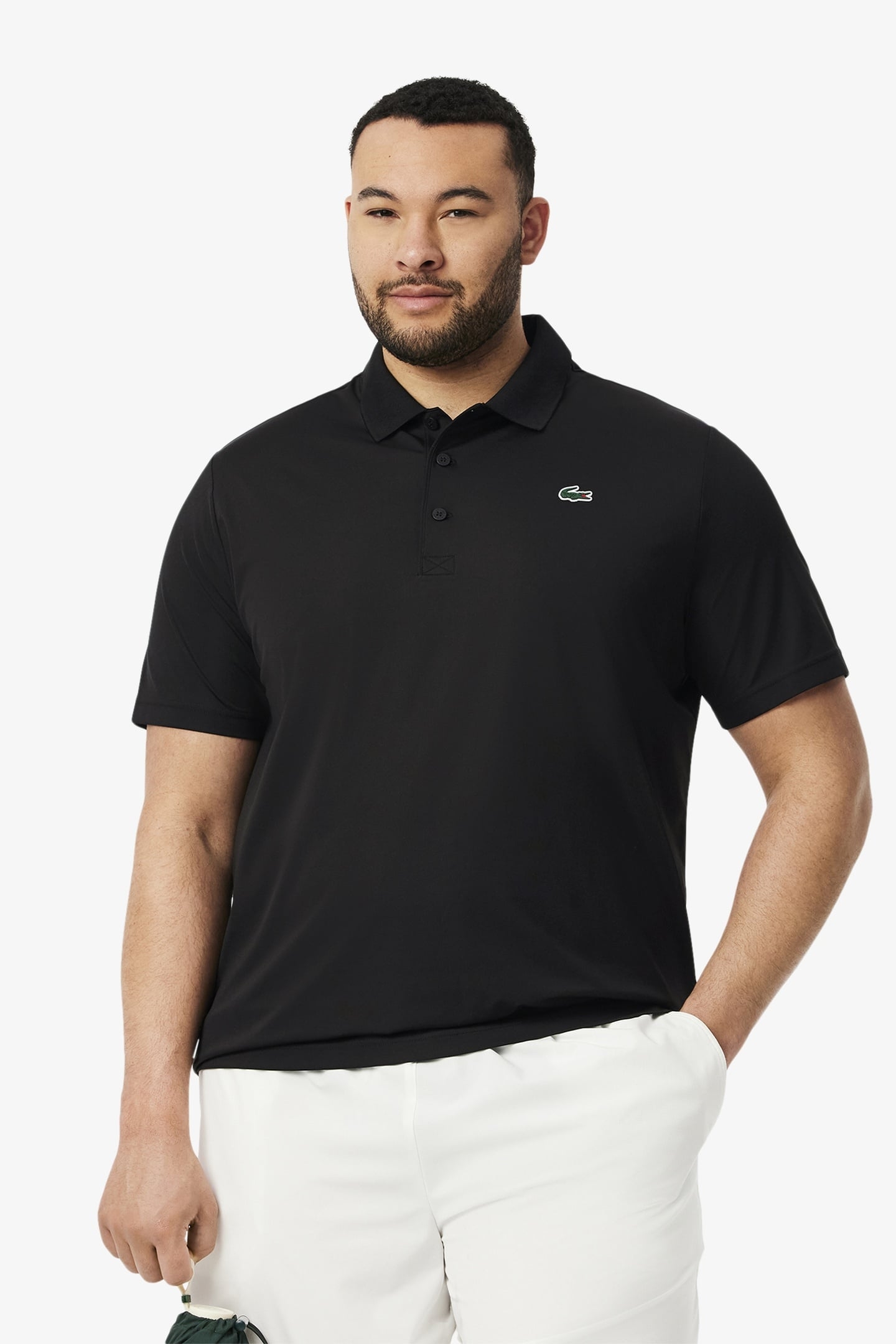 SHORT SLEEVE POLO BLACK 1