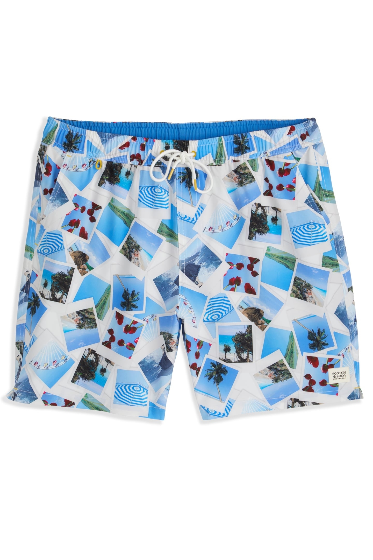 VOLLEY SWIM SHORT BRIGHT WHITE 1