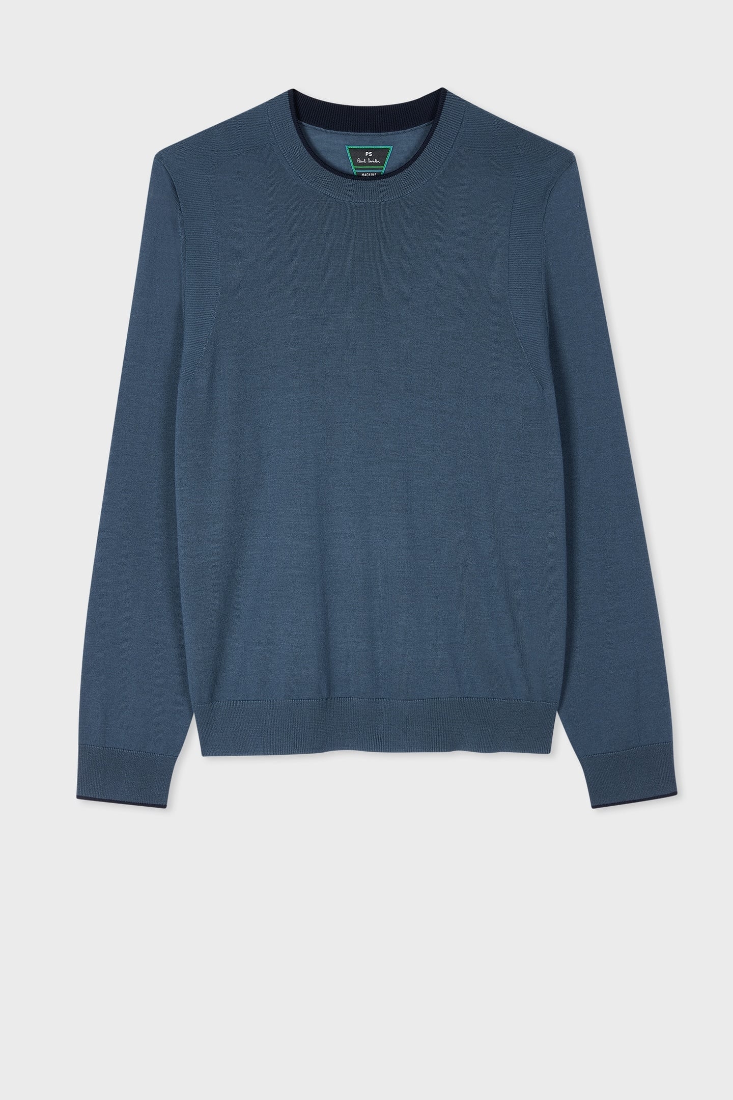 SWEATER CREW NECK SLATE 1