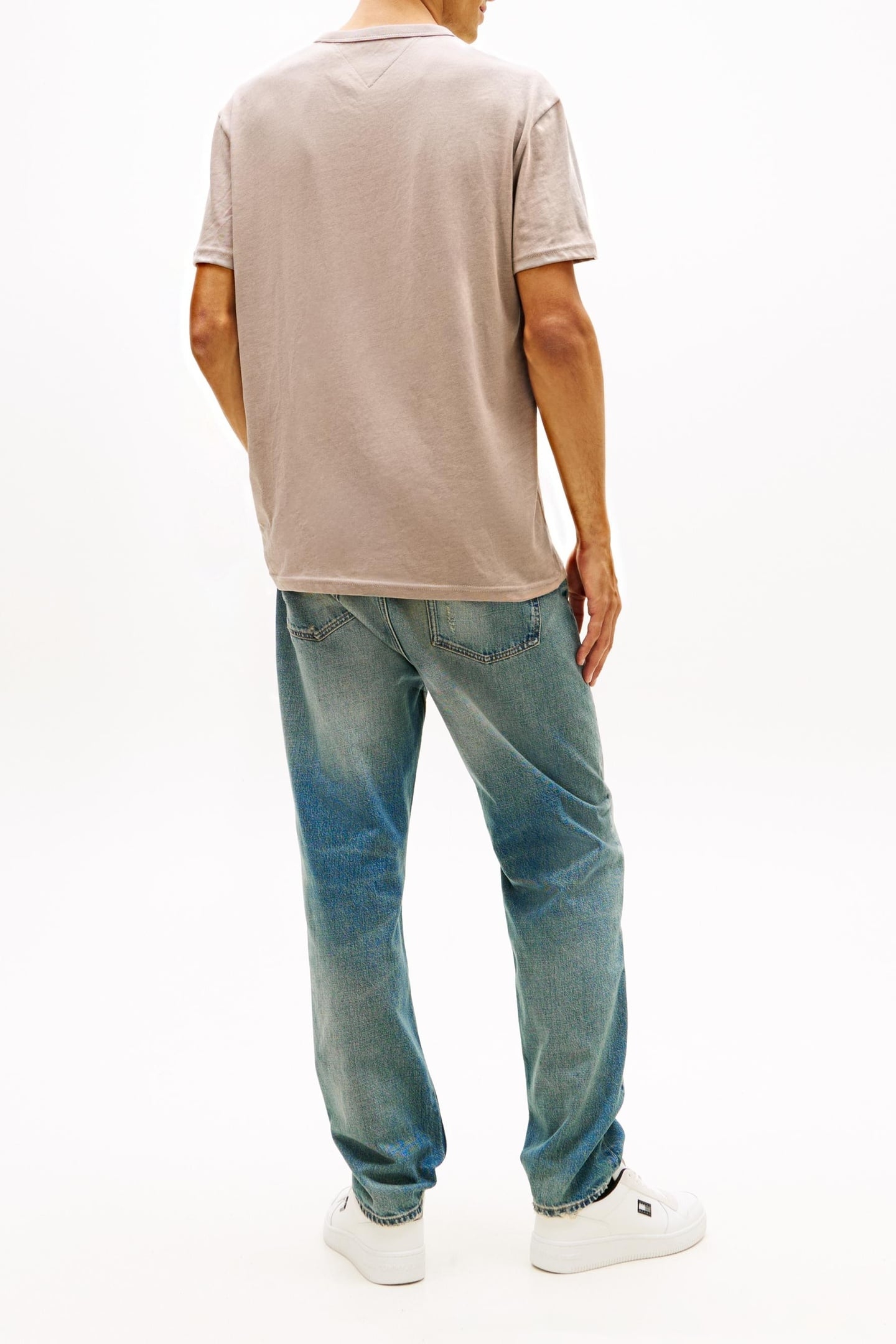 REGULAR BADGE TEE LIMESTONE DUST 2