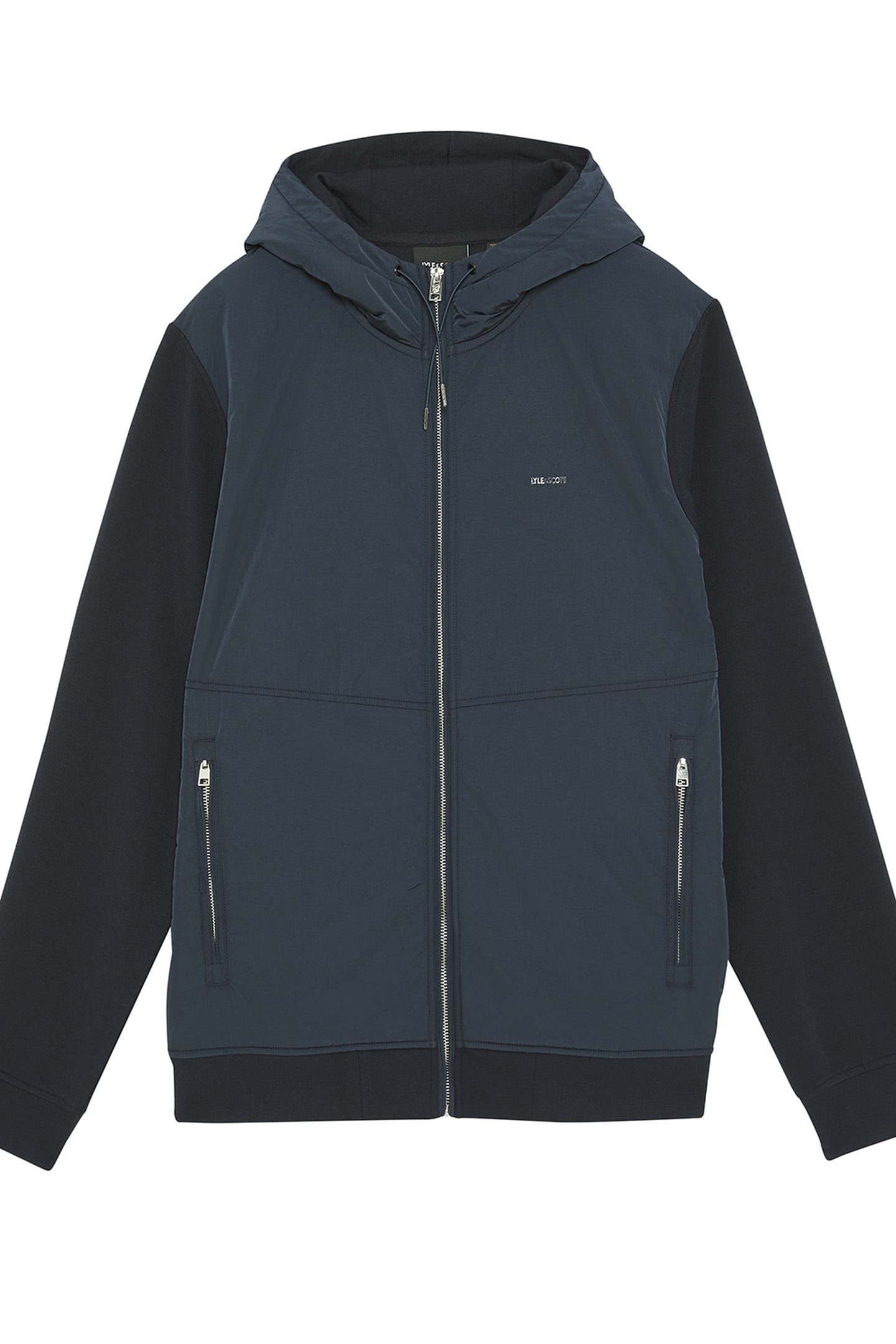 HALF RAGLAN HYBRID HOODIE DARK NAVY 4