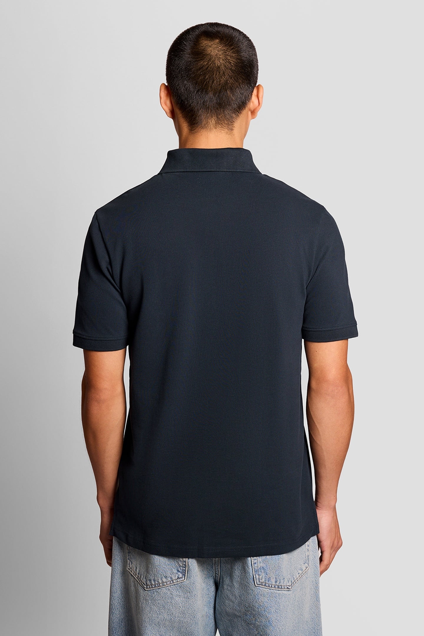 PLAIN POLO SHIRT GRAYSTONE 3
