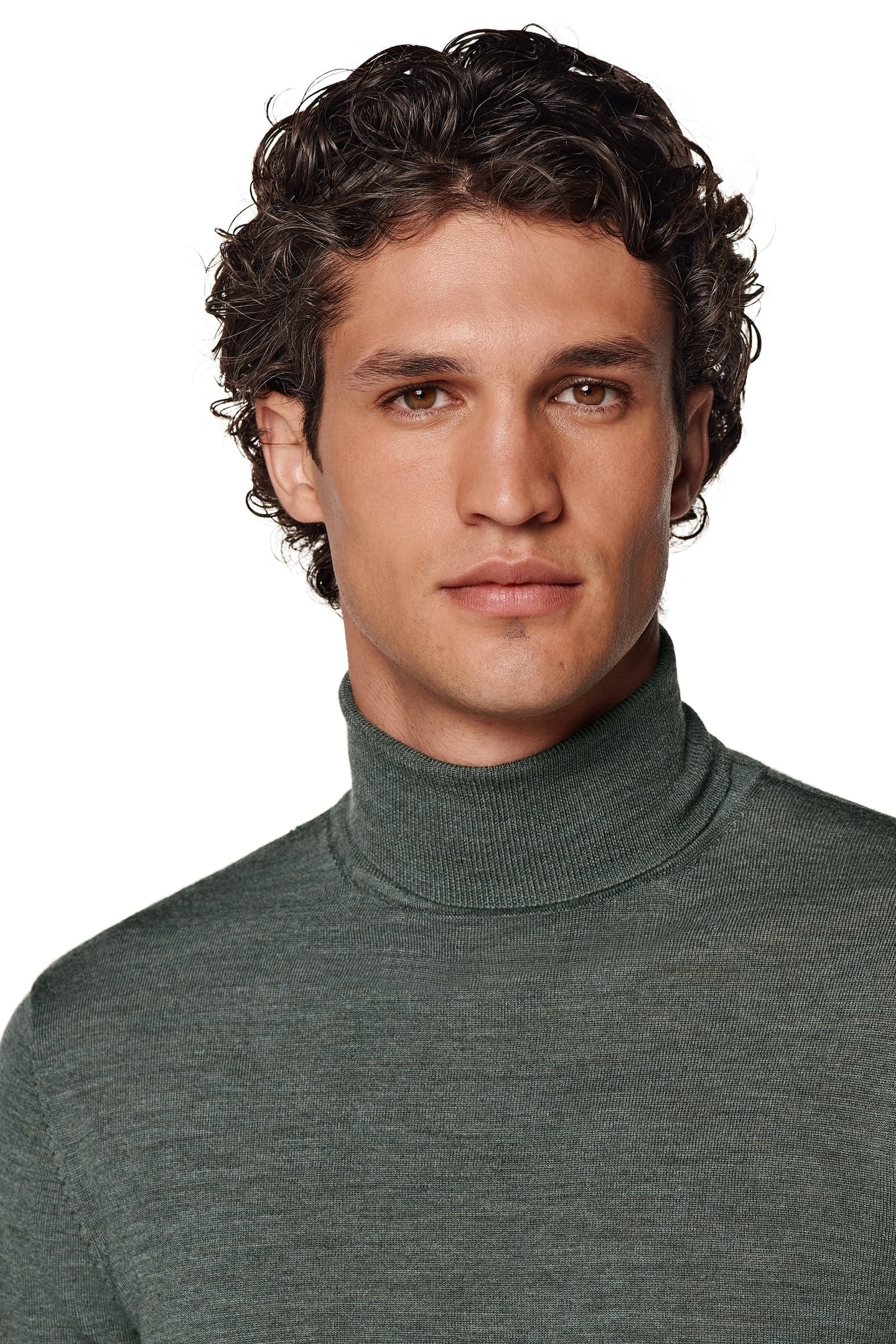 TURTLENECK GREEN DARK GREEN 2