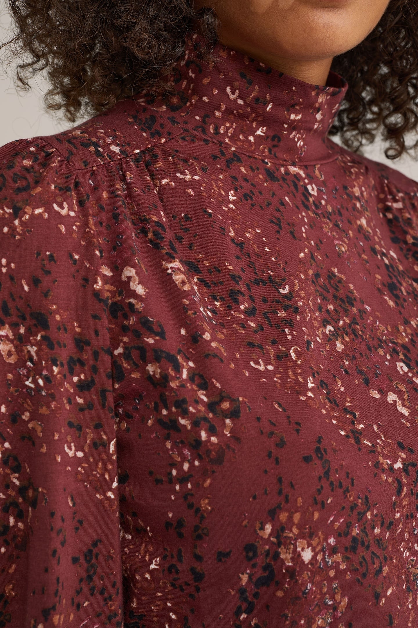 T-SHIRT BURGUNDY RED 5