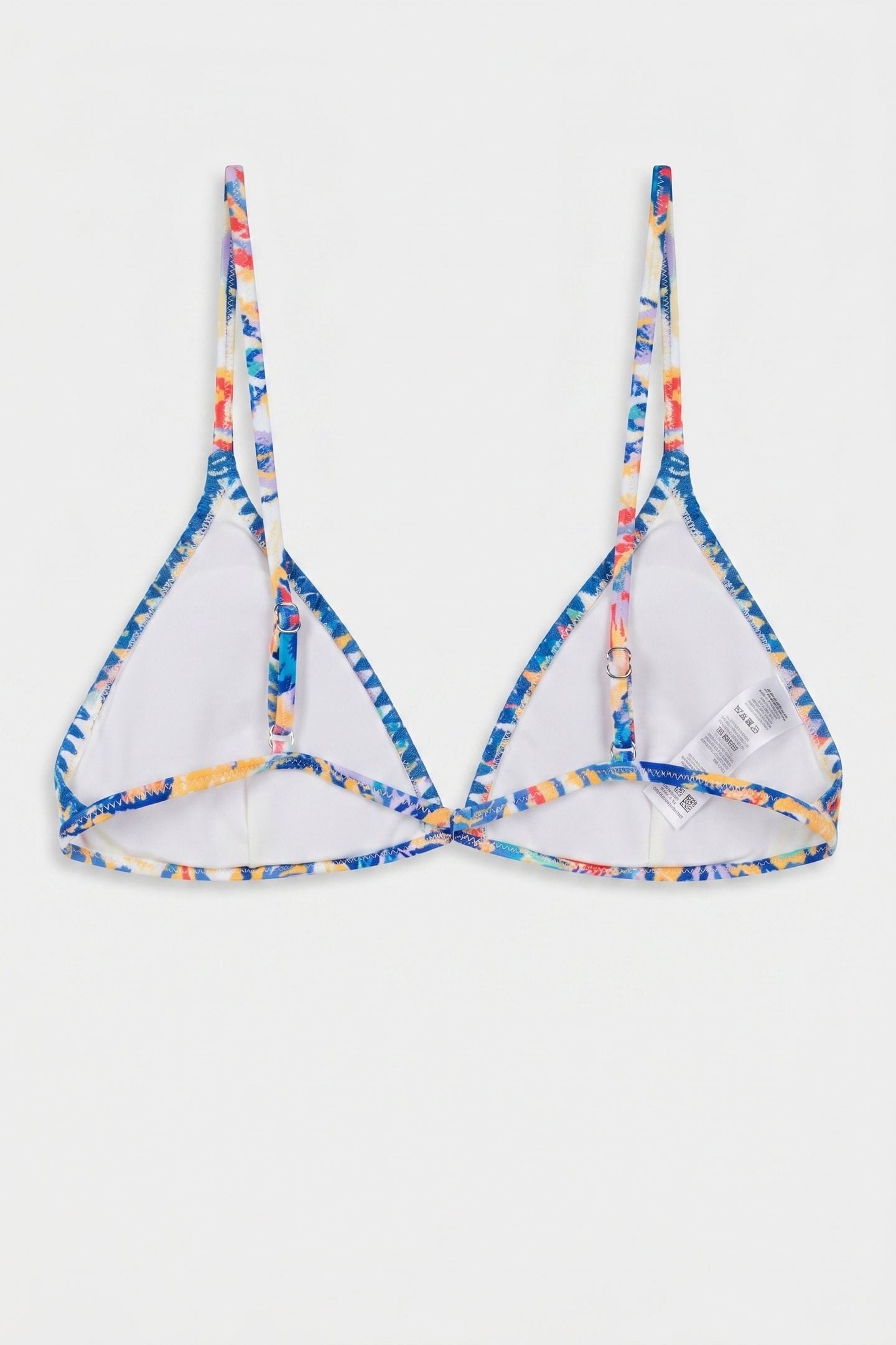 ROMY BIKINI TOP BRUNCH FLOWER BLUE BRUNCH FLOWER 3