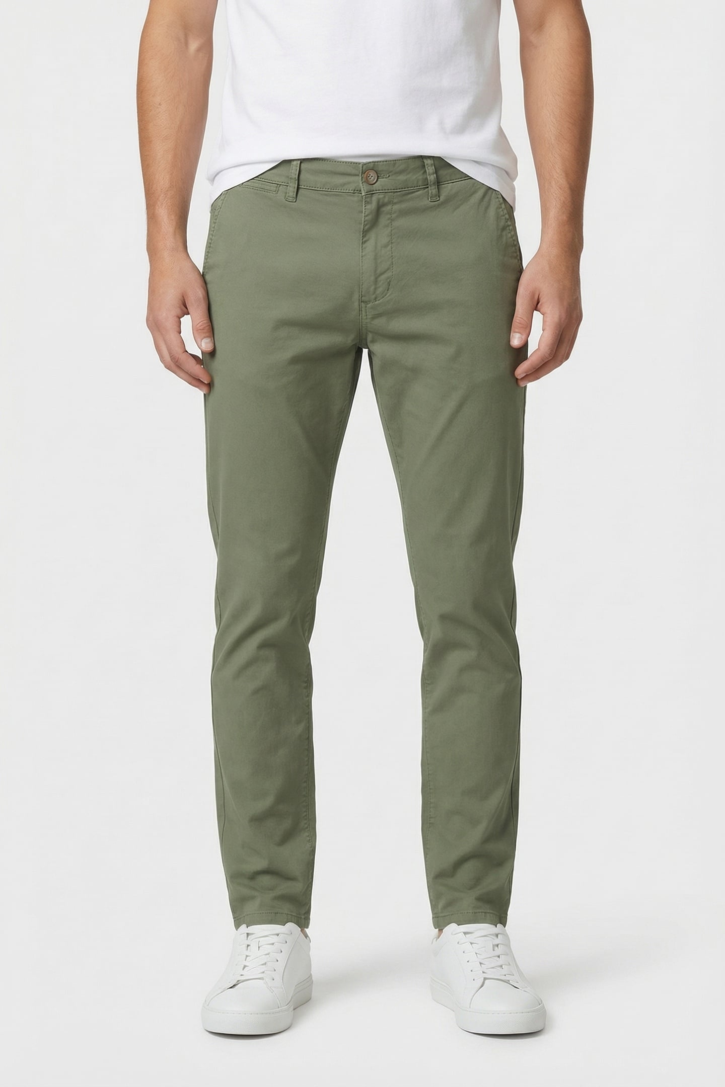 DS-LANCASTER SUMMER CHINO LT. ARMY 1