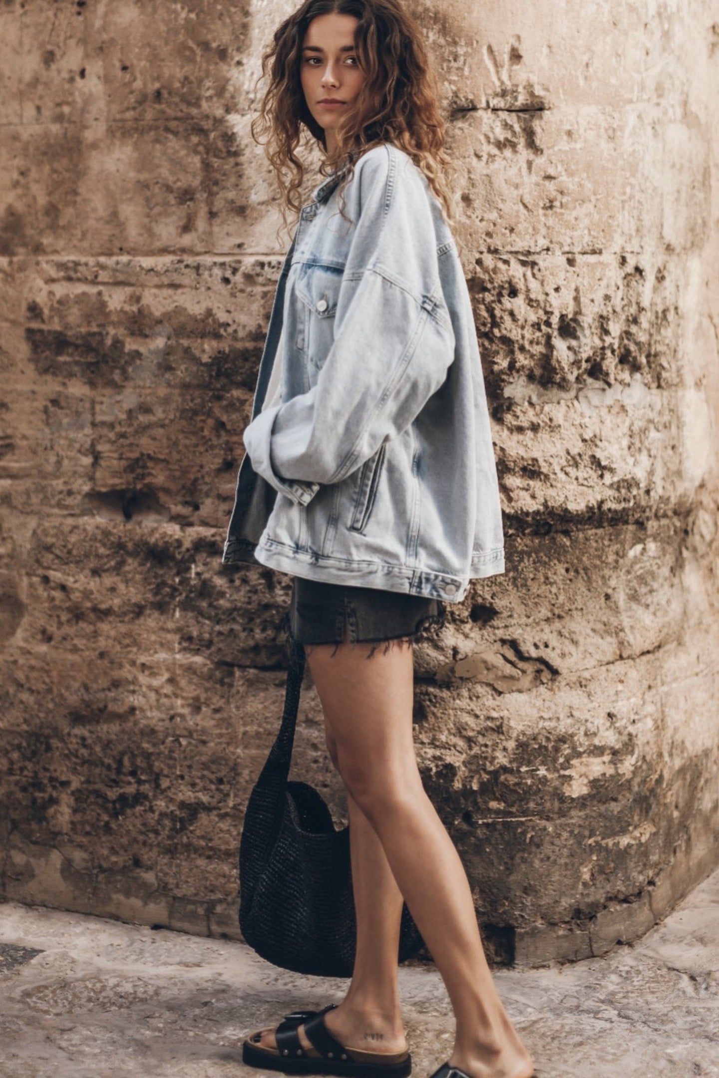THE BLUE OVERSIZED DENIM JACKET BLUE 2