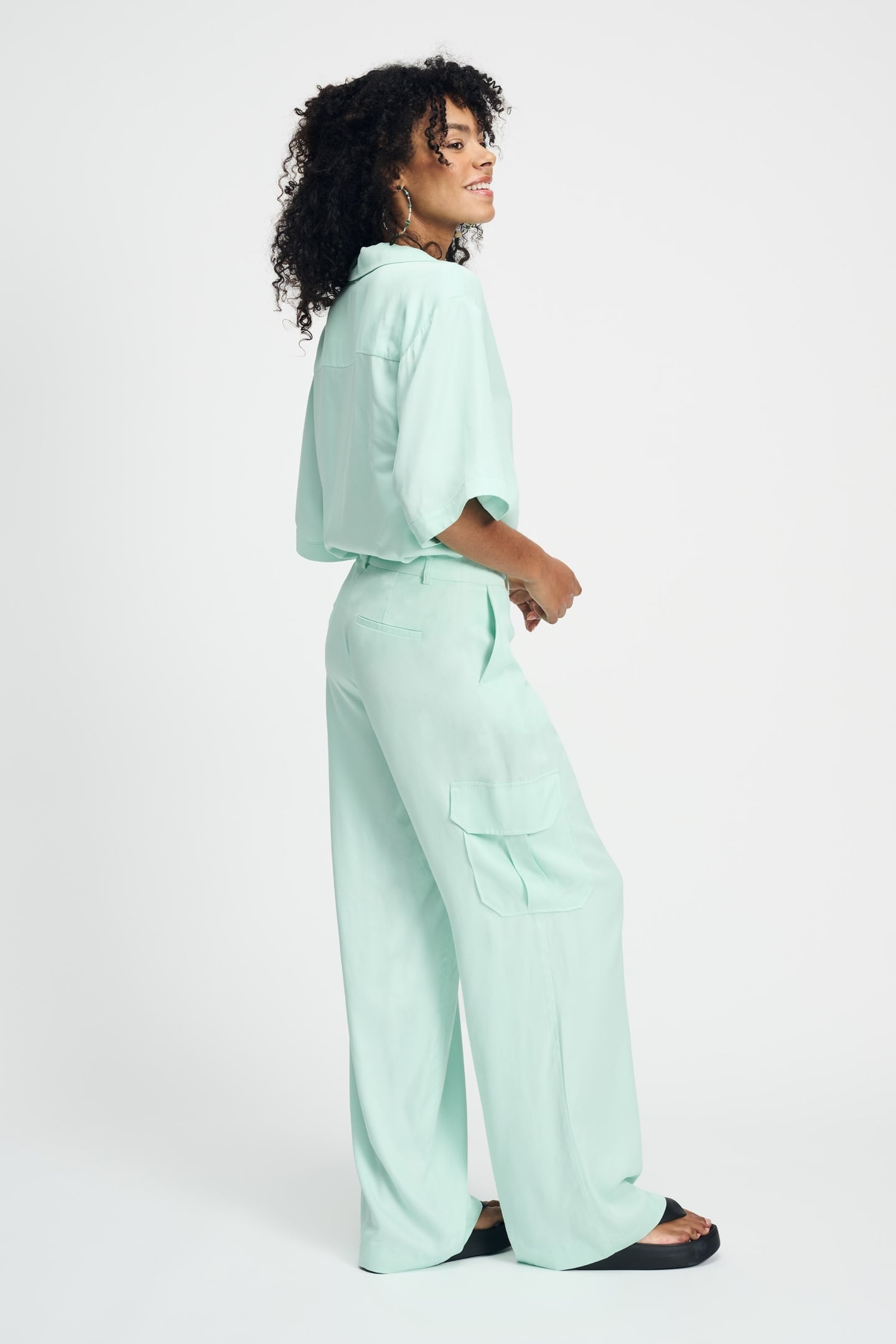 PANTS - SATIN FRESH MINT 4