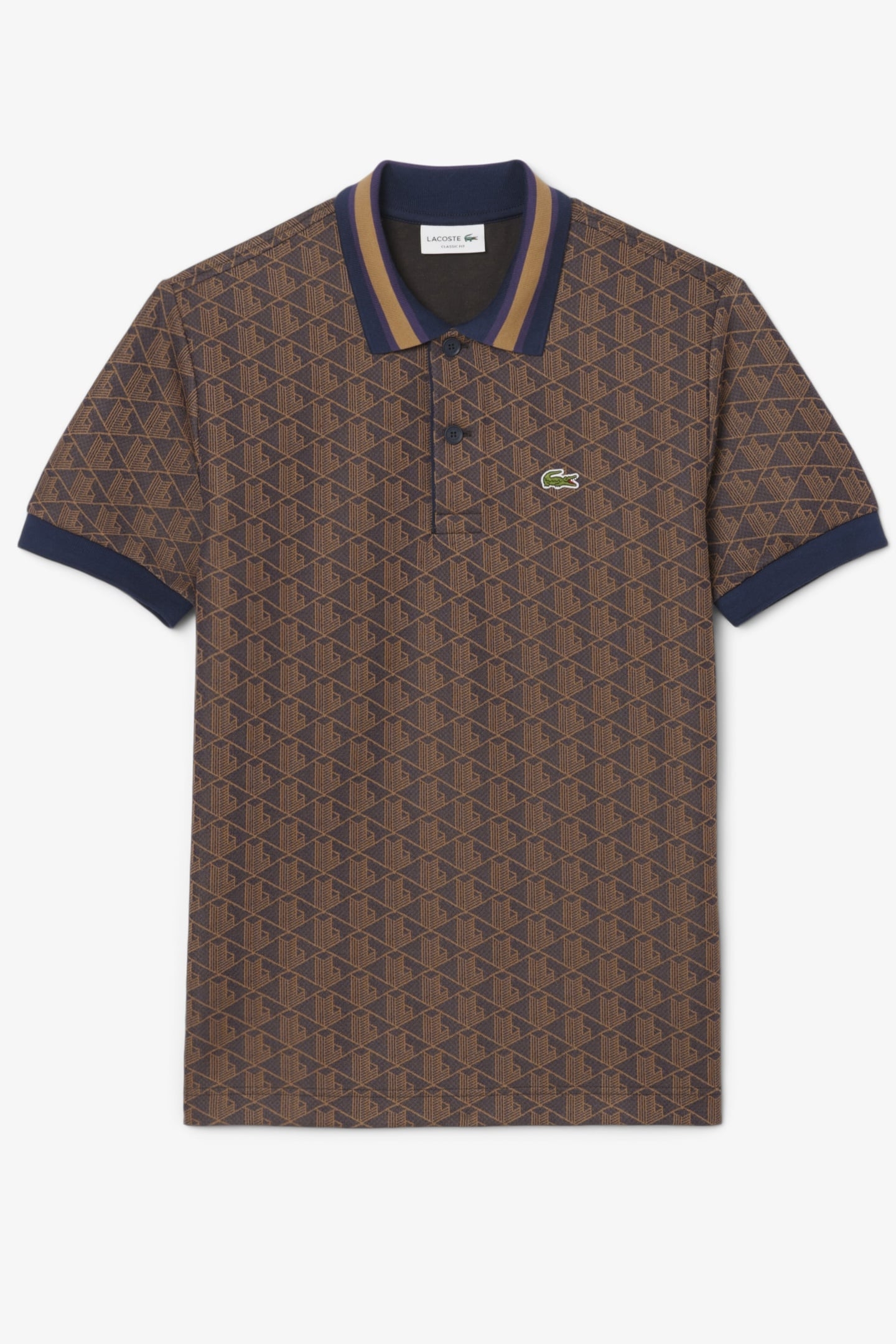 SHORT SLEEVE POLO VELVET/DATE BROWN 4