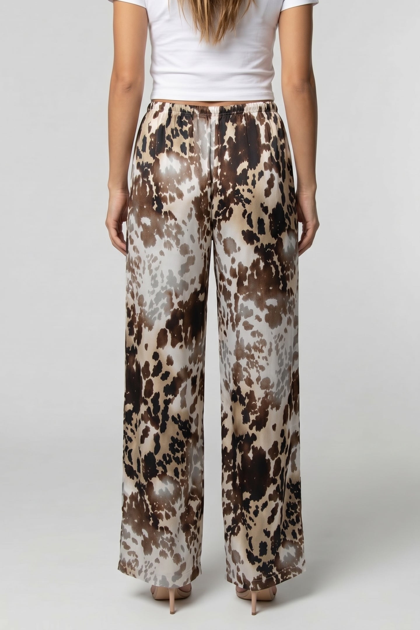 DIDI PULL ON TROUSERS BROWN 2