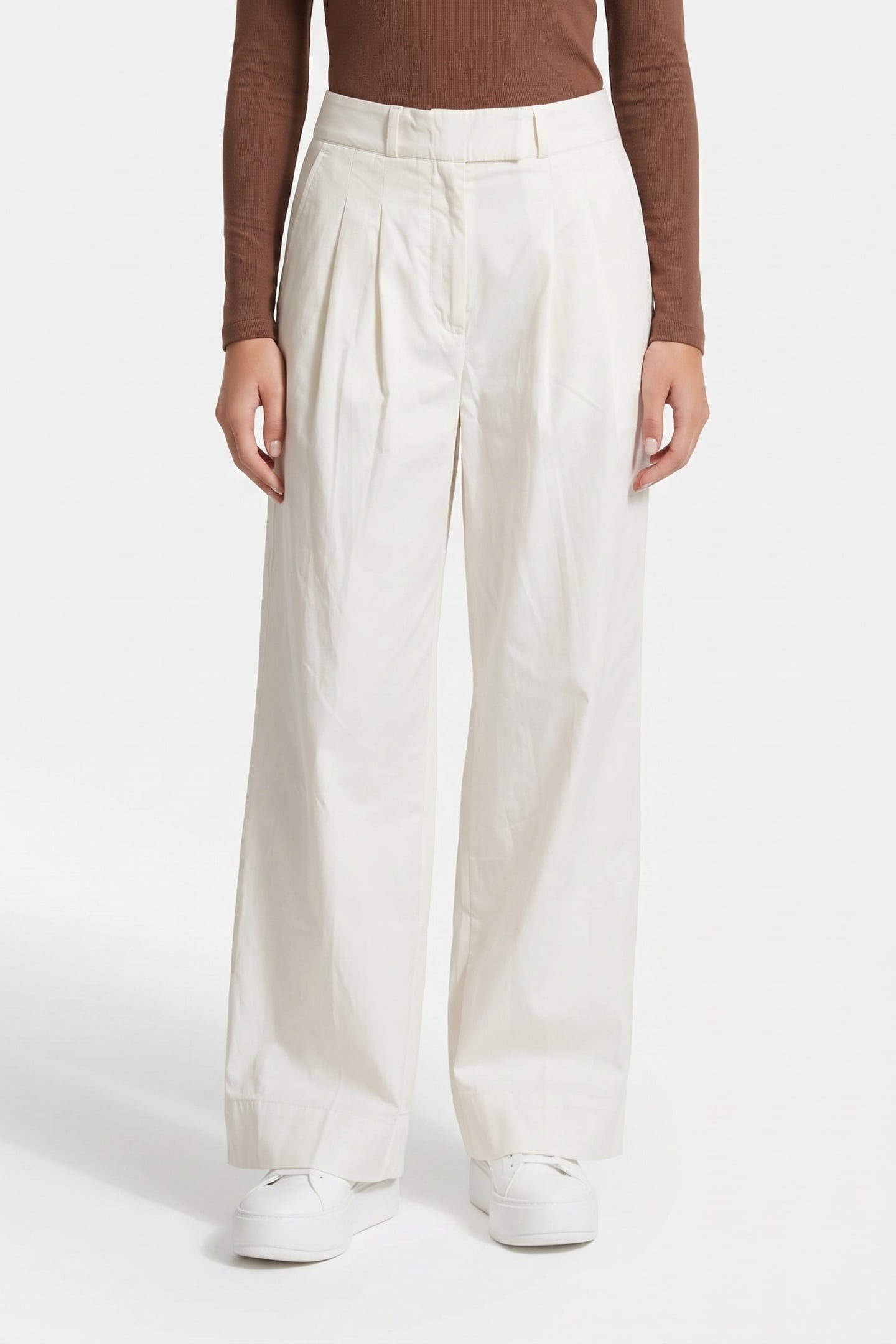 RENATA TROUSERS WHITE 1