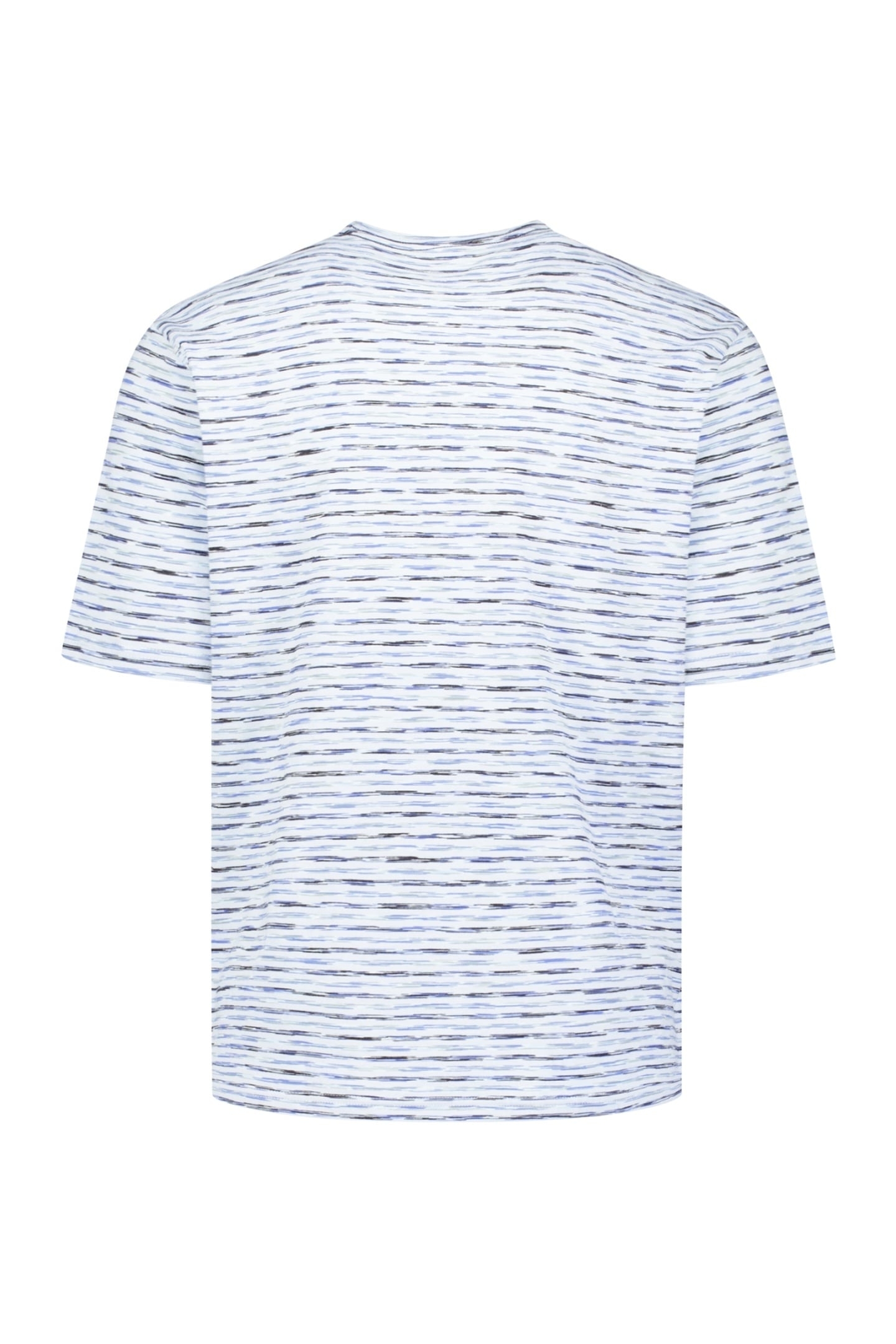 T-SHIRT CREWNECK SPACEDYED BLUE 2