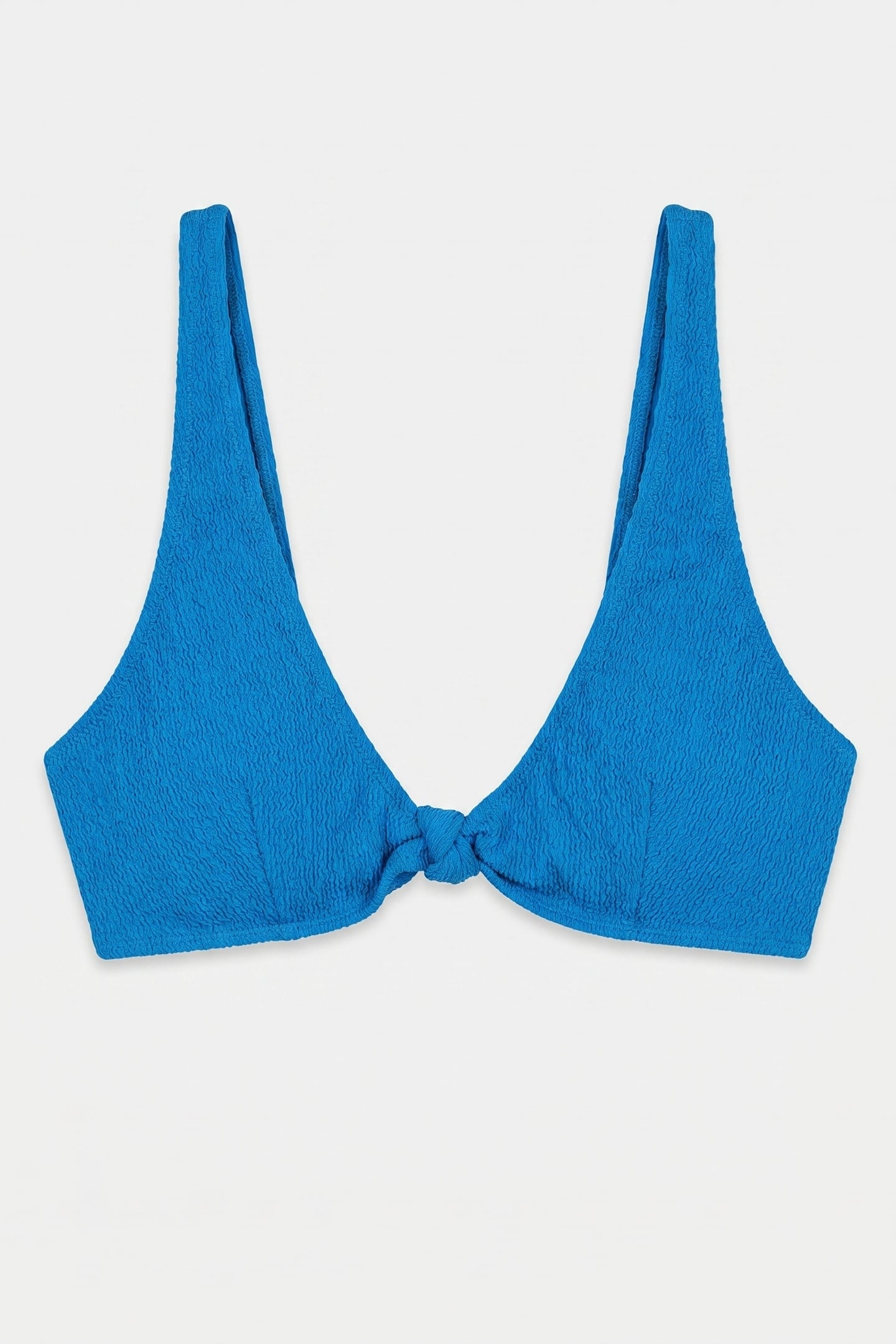 LANA BIKINI TOP MADEIRA STRUCTURE BLUE MADEIRA STRUCTURE 2