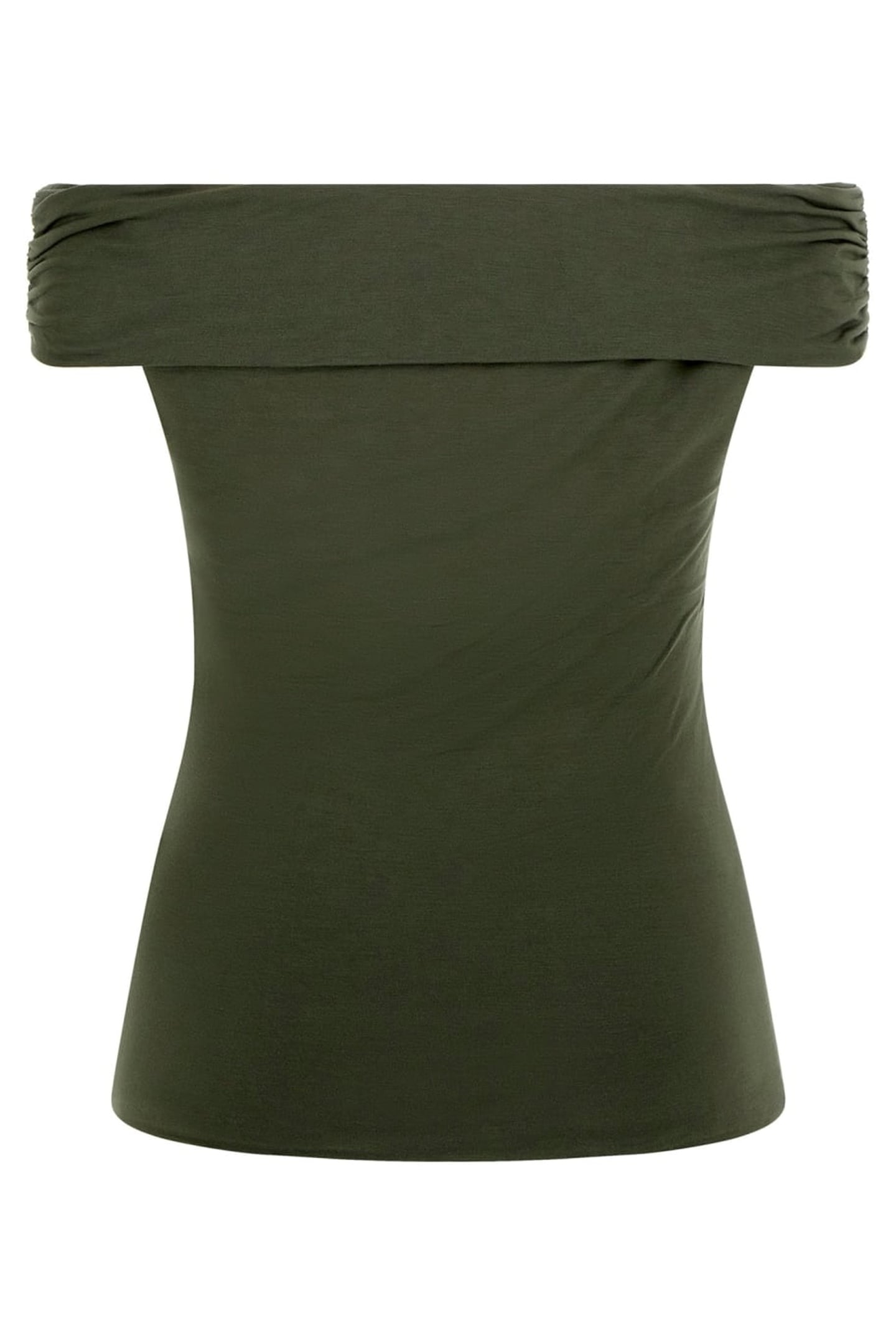 GUESS ECO CHARLOTTE OFF SHOULD GREEN PLANT 2