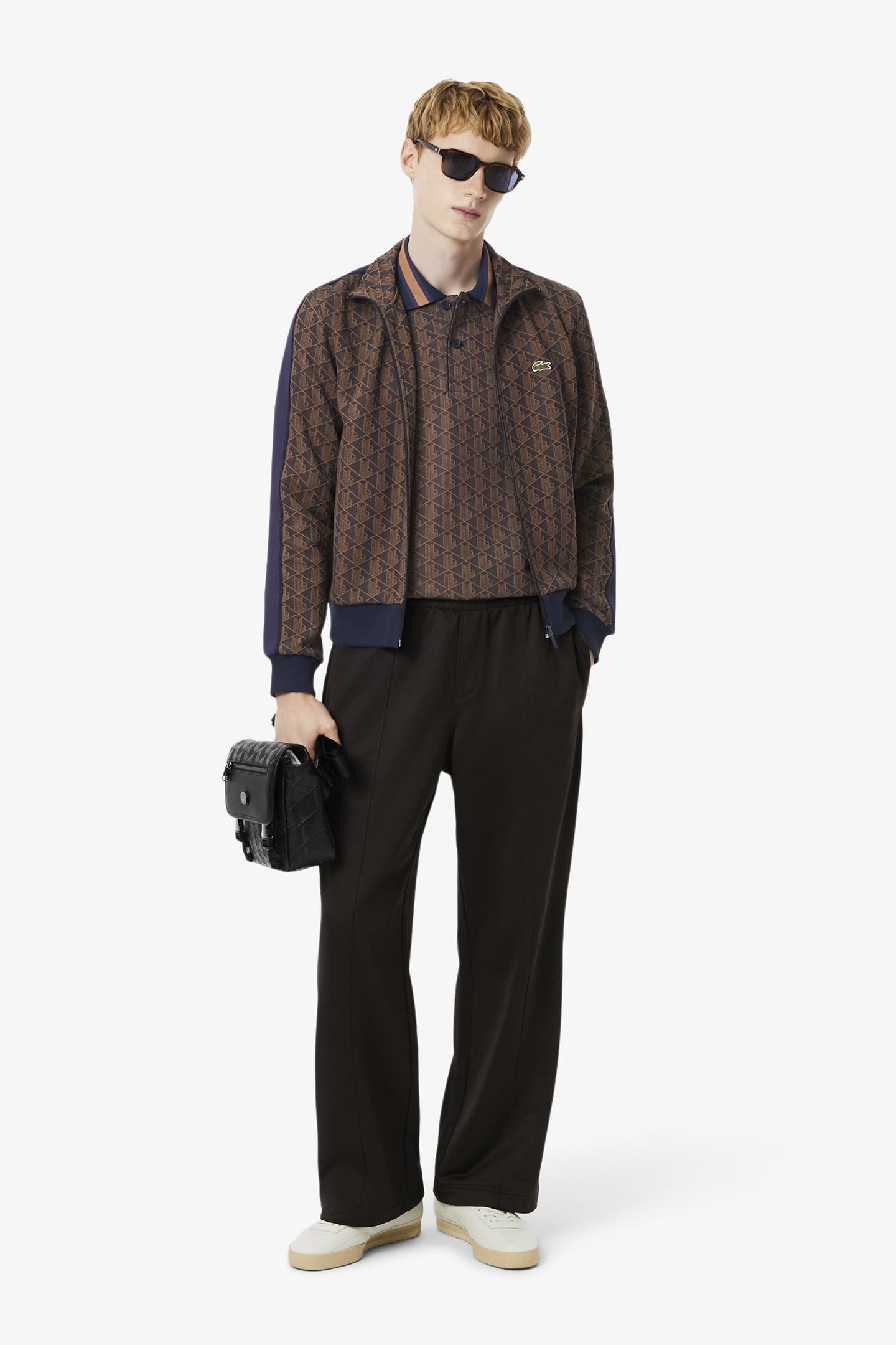 SHORT SLEEVE POLO VELVET/DATE BROWN 2