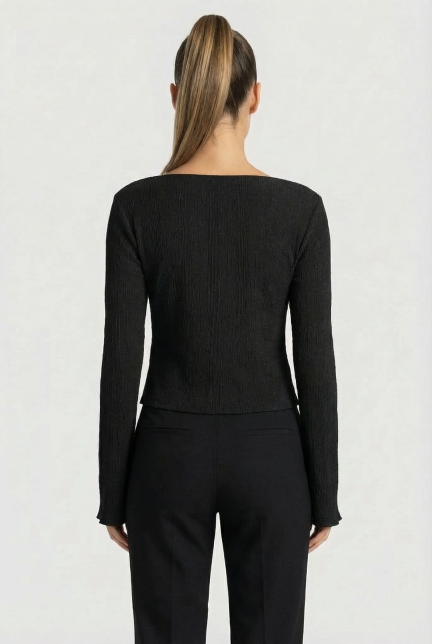 NIKKI BLOUSE BLACK 2