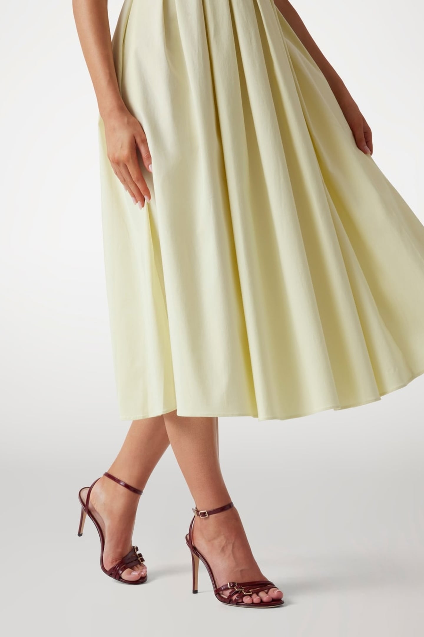 GUESS ECO SL BRIA DRESS PASTEL LIME 4