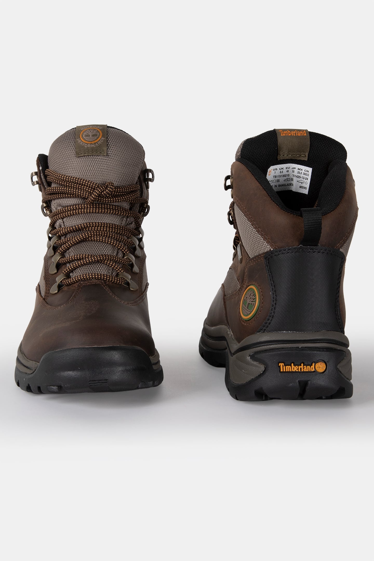 CHOCORUA MID LACE UP WATERPROOF HIKING BOOT MEDIUM BROWN 4