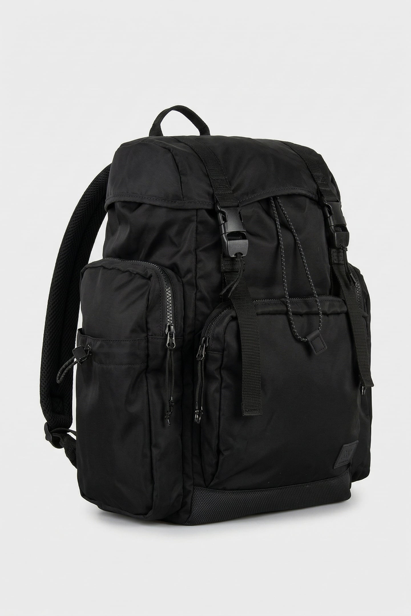UNISEX NYLON BACKPACK BLACK 2