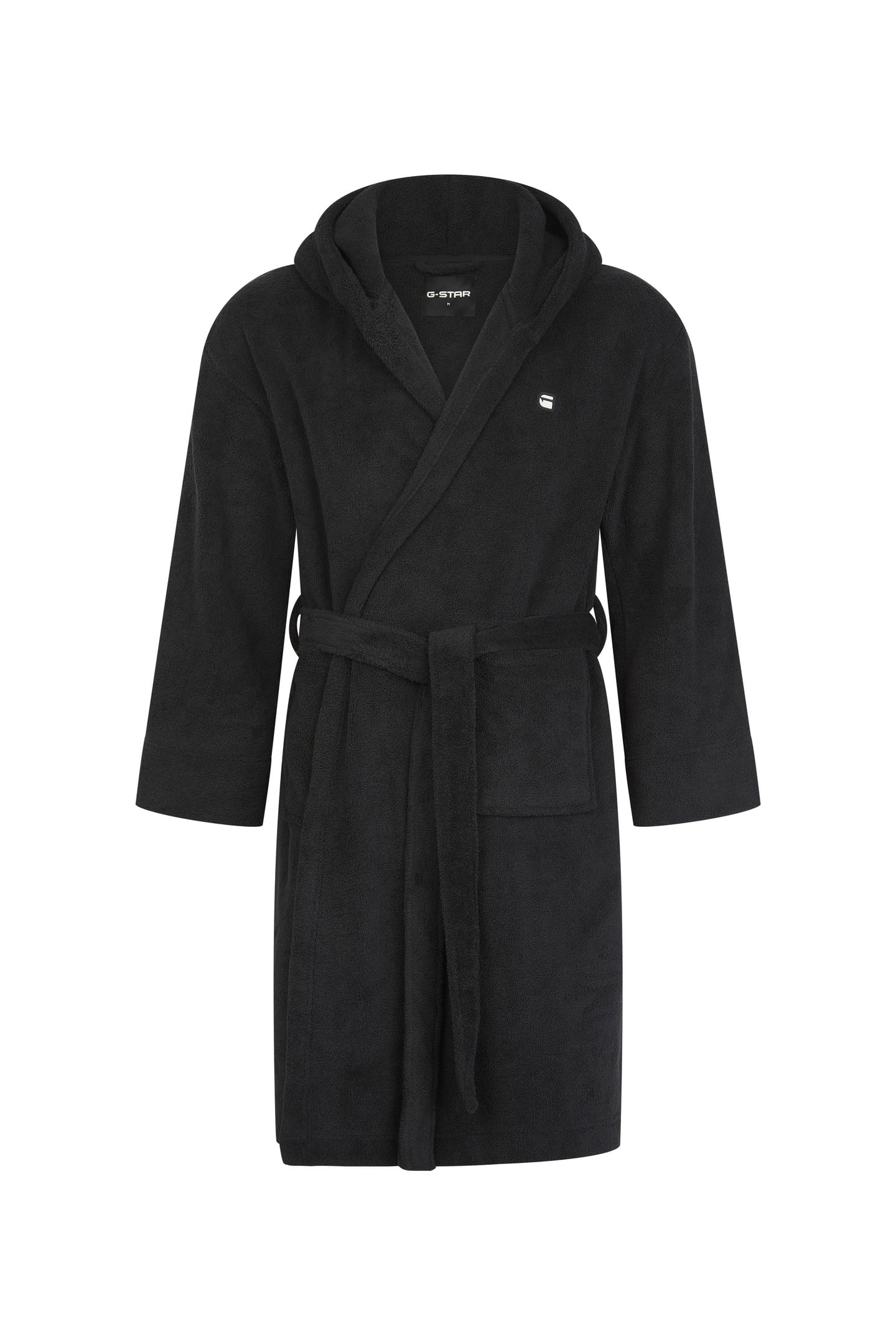 BASALT BATHROBE BLACK 1