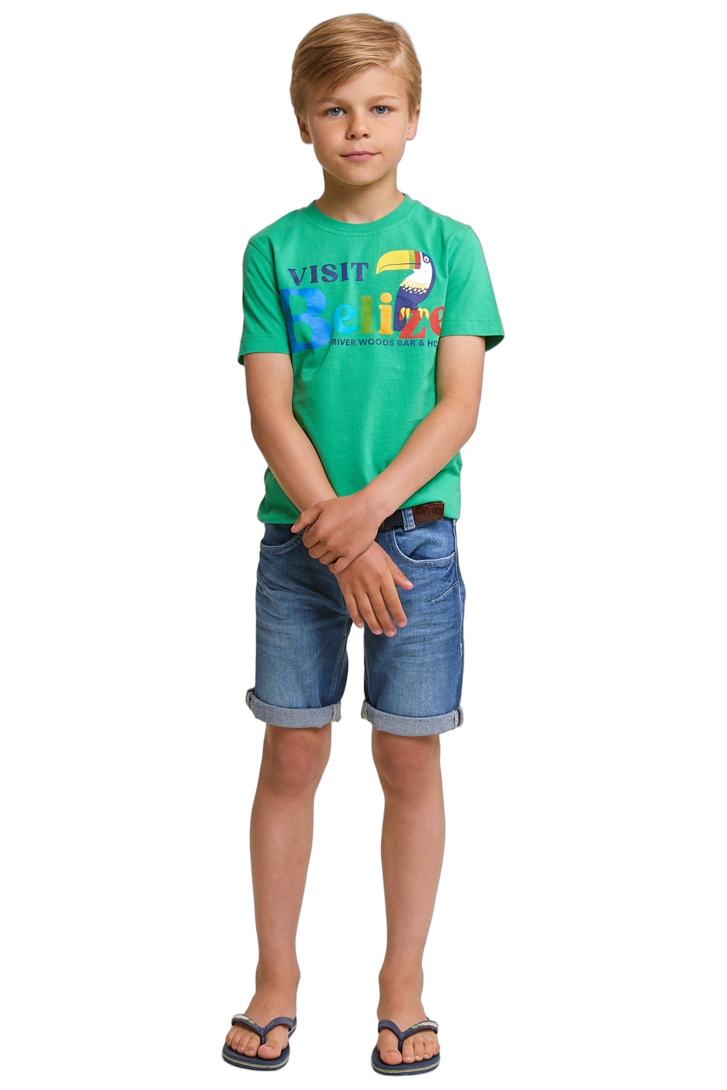 NORMAL FIT BASIC T-SHIRT SHORT SLEEVES APPLE 3