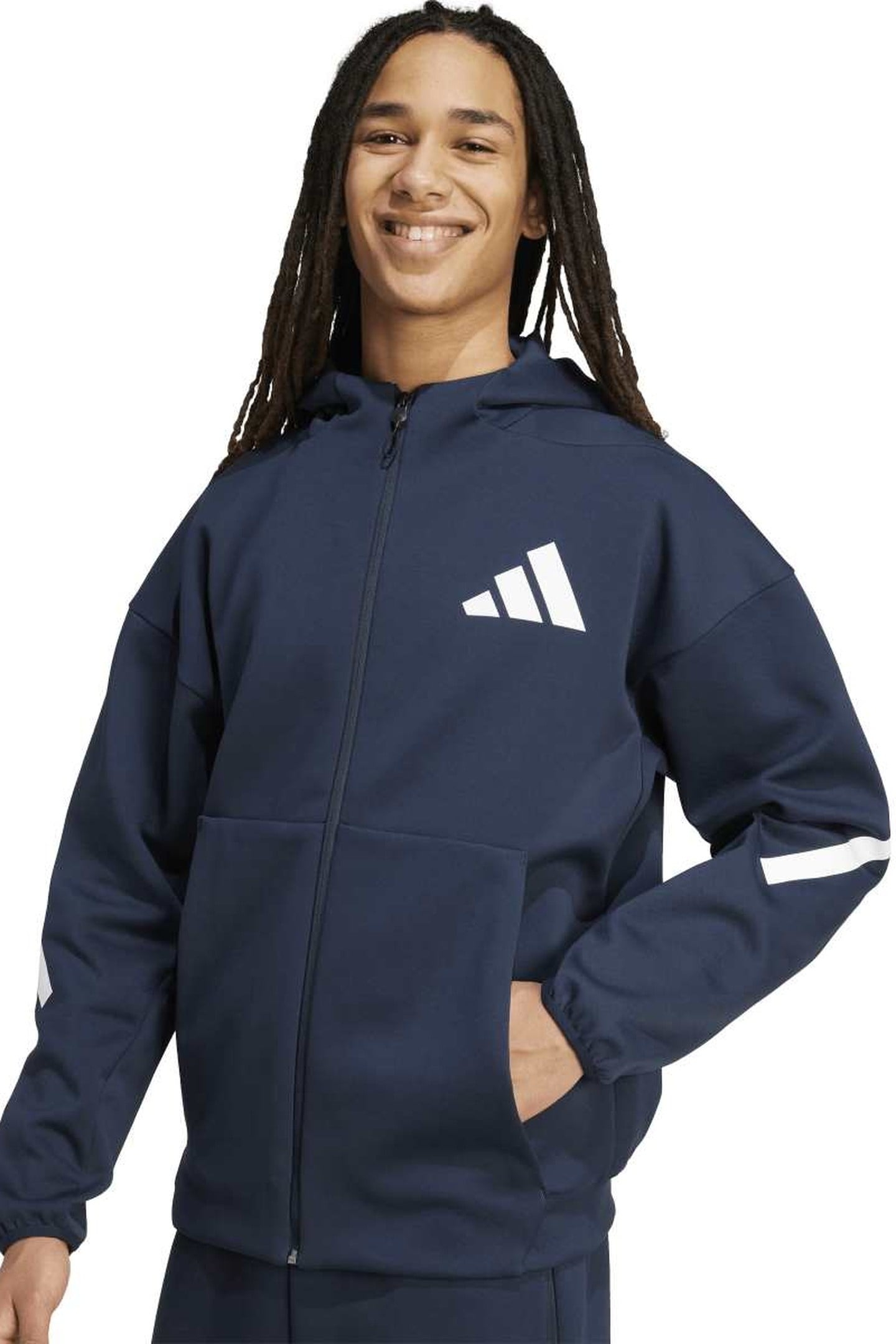 SPORTSWEAR UNISEX Z.N.E. FULL-ZIP HOODED TRACK JACKET 4