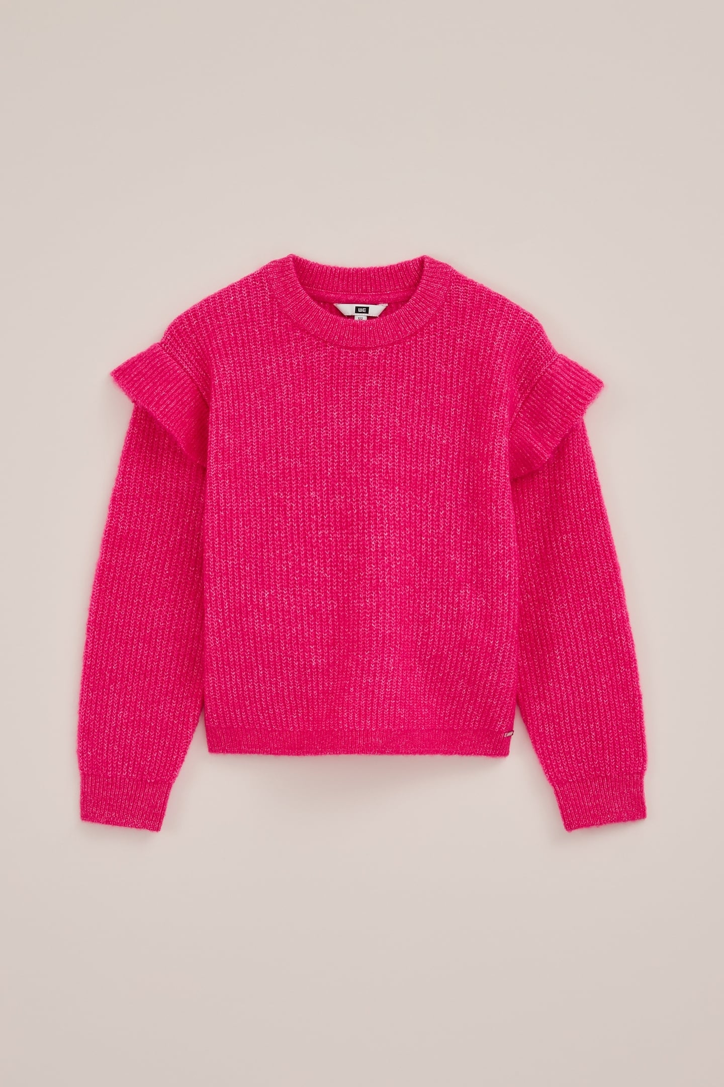 KNITTED PULLOVER BRIGHT PINK 3