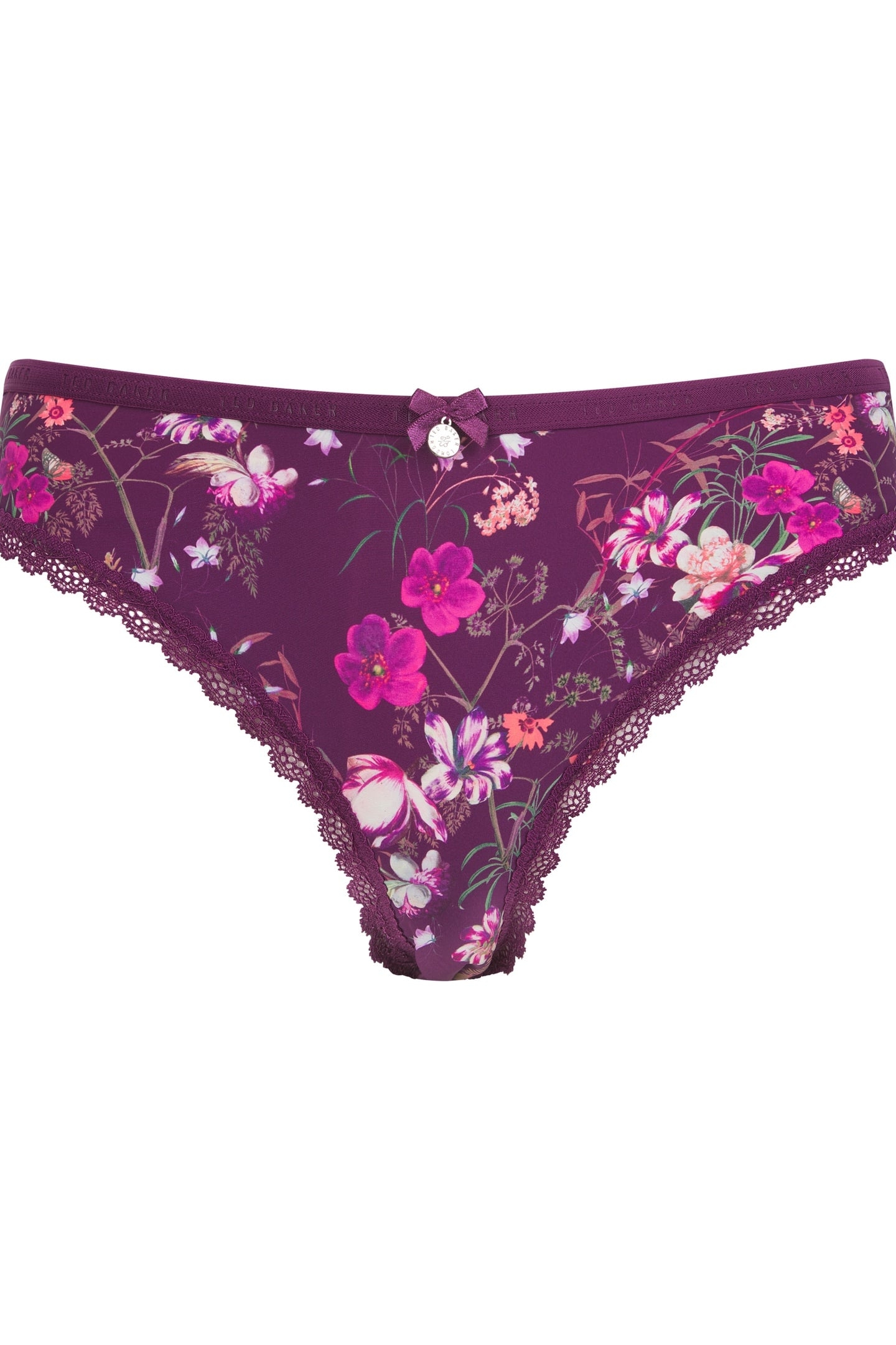 TANSY 5PK BRIEF JET BLACK/BLACK PRINT/WITSFUL MAUVE/DARK PUR 6