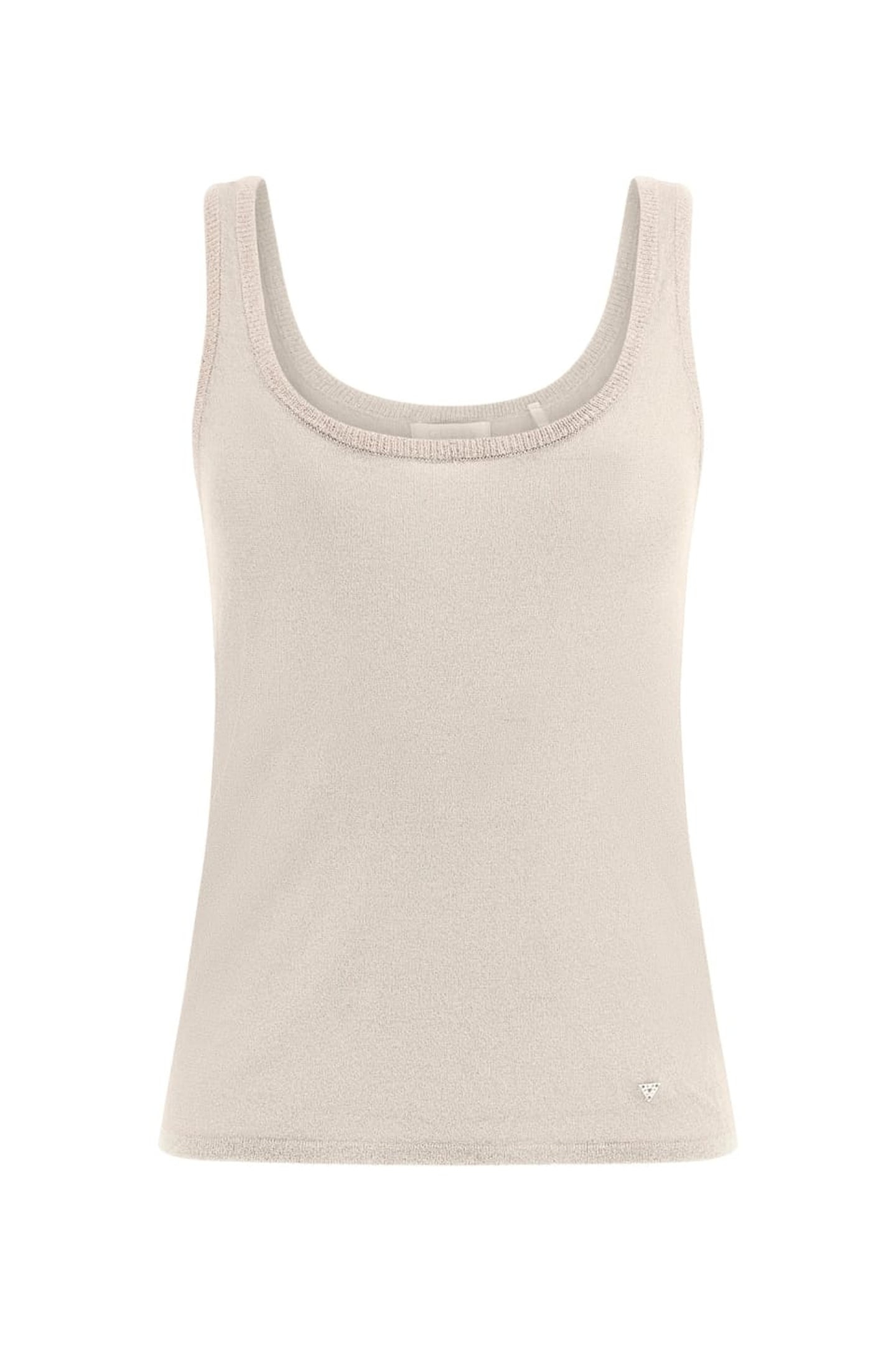 GUESS ECO NELLIE TANK TOP SWTR SILVER LUREX 7