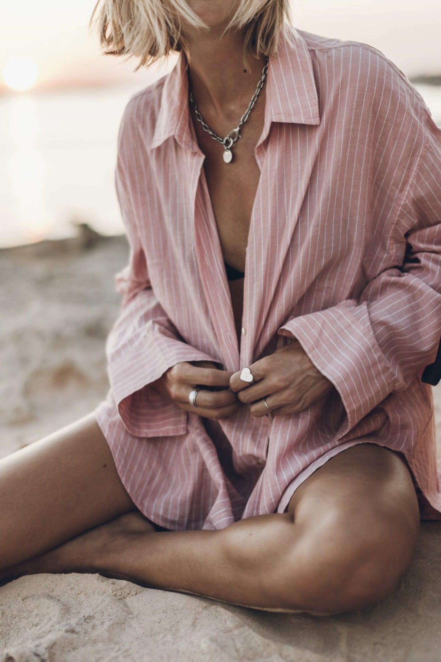 THE PINK STRIPED SHIRT PINK 2