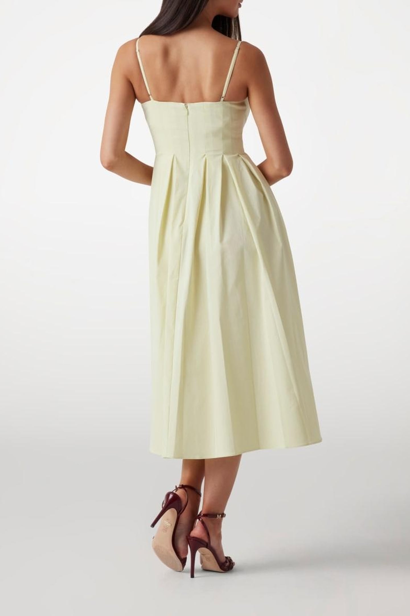 GUESS ECO SL BRIA DRESS PASTEL LIME 1