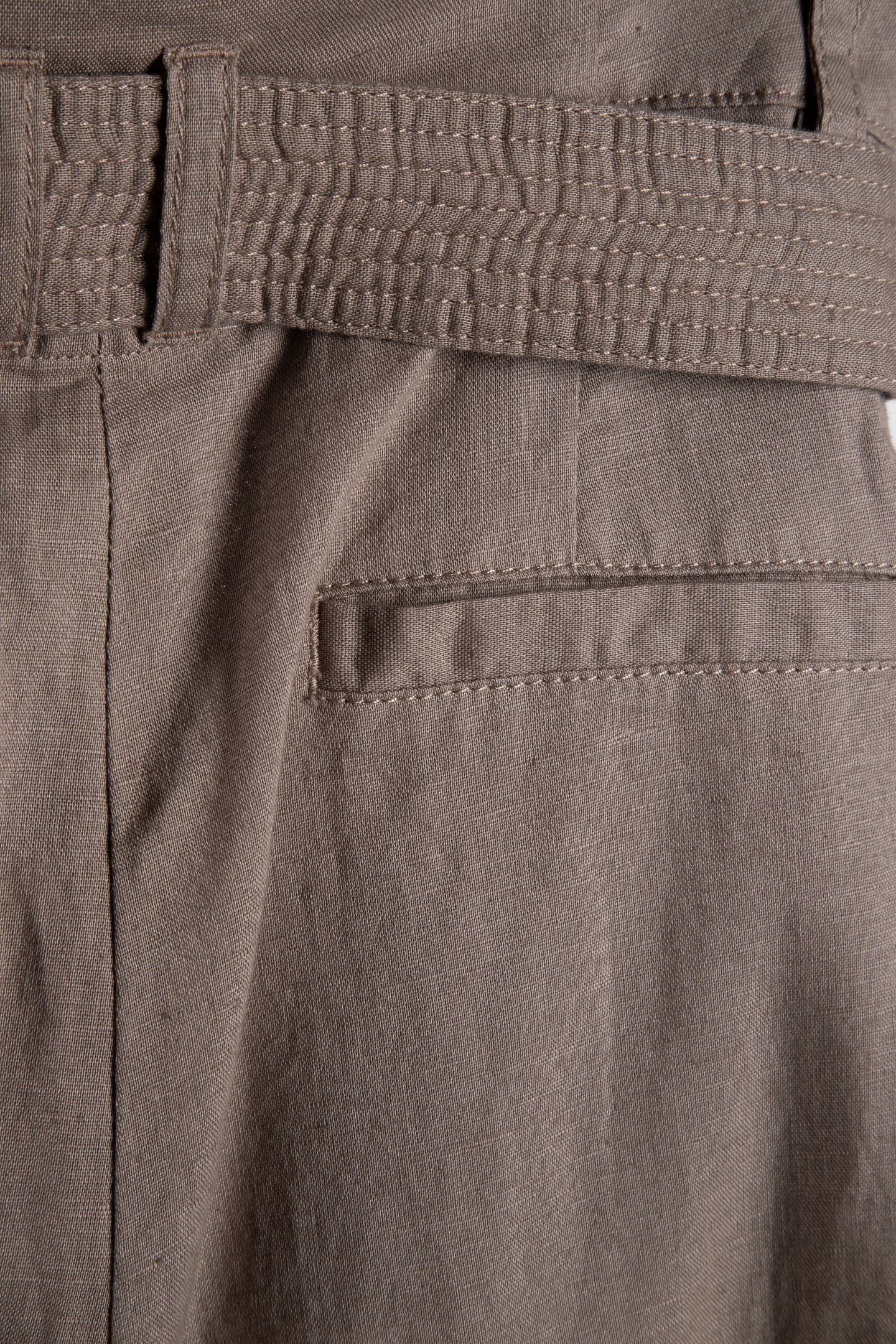 ARIA LINEN TROUSERS BEIGE 5