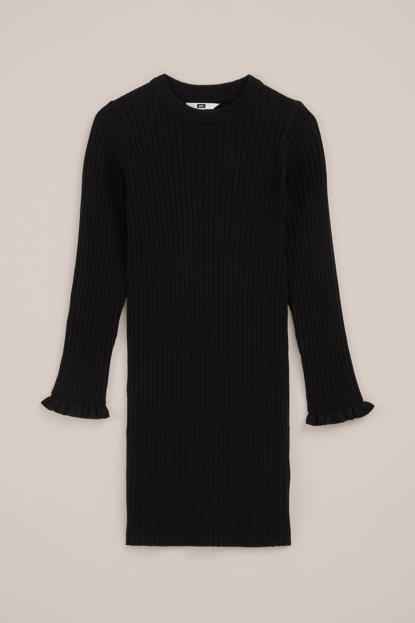 DRESS MID LENGTH BLACK 4