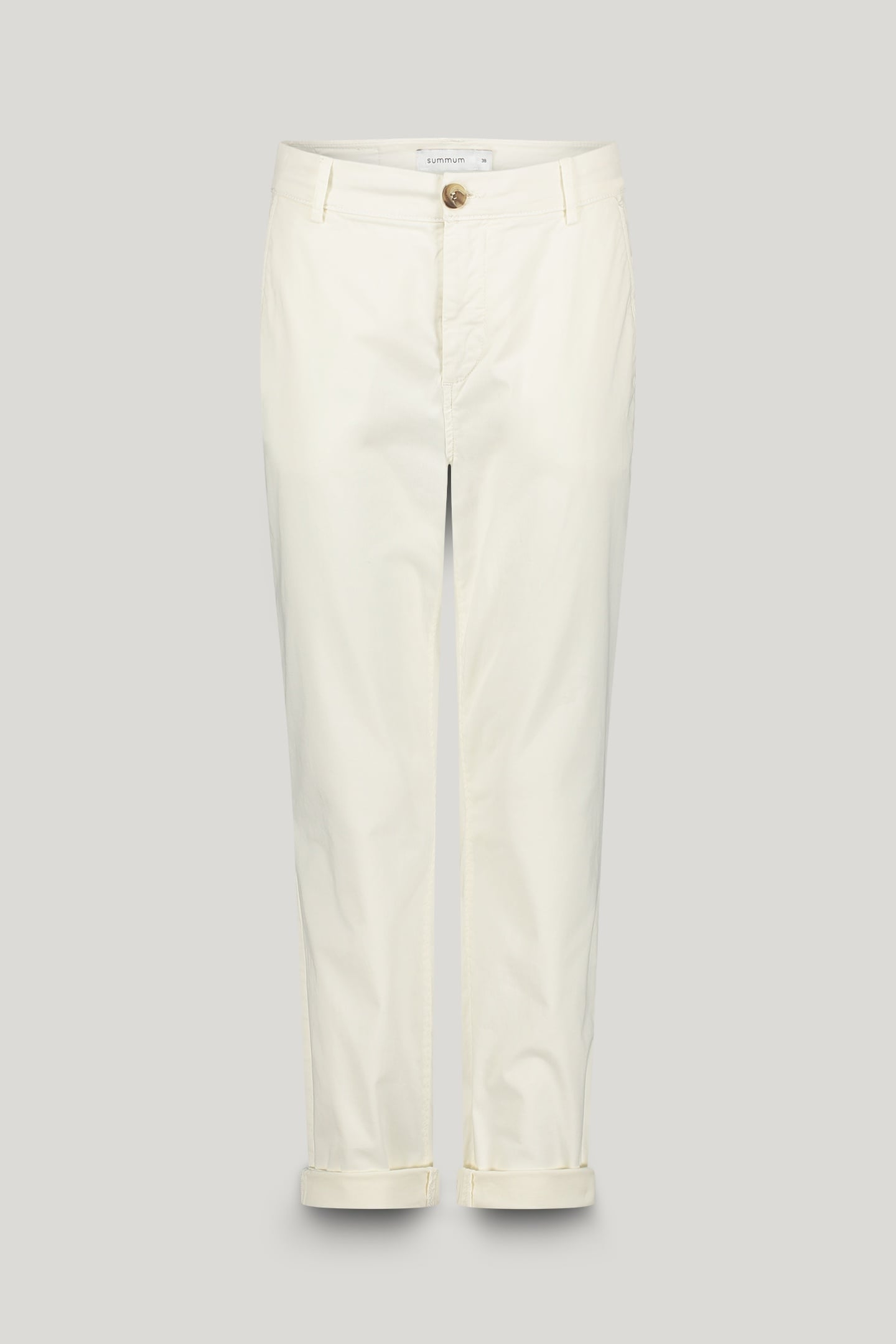 SLIM CHINO LT WT AURORA TWILL OFF WHITE 3
