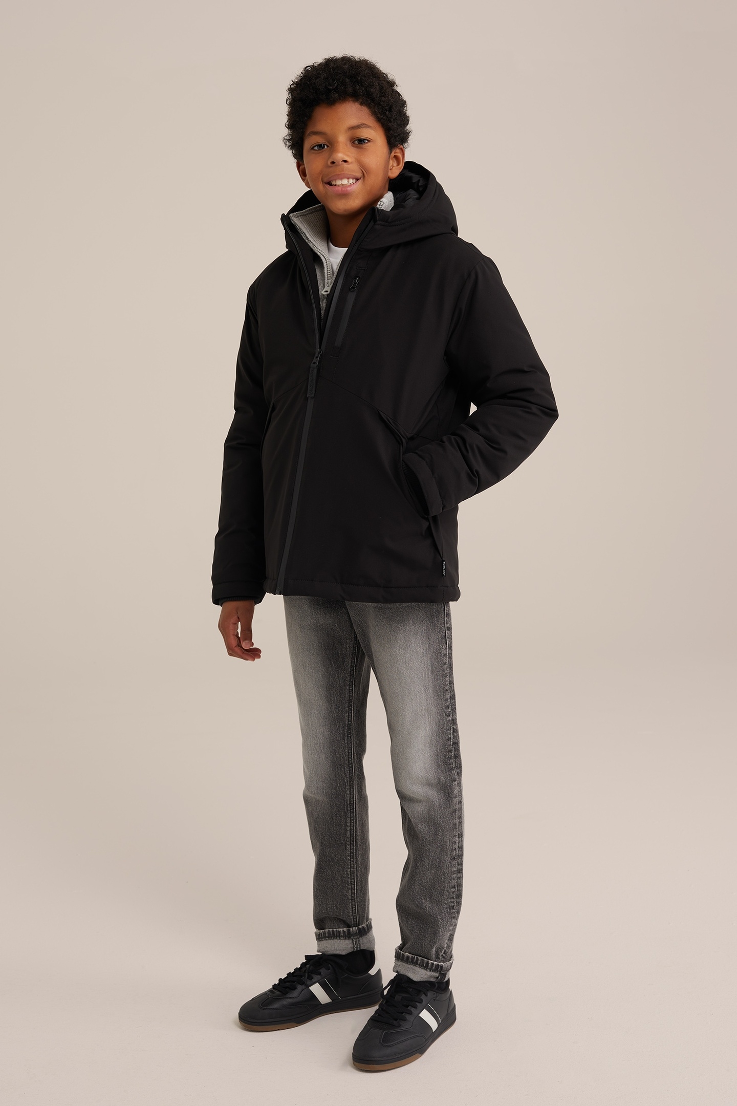 JACKET NORMAL LENGTH BLACK 2