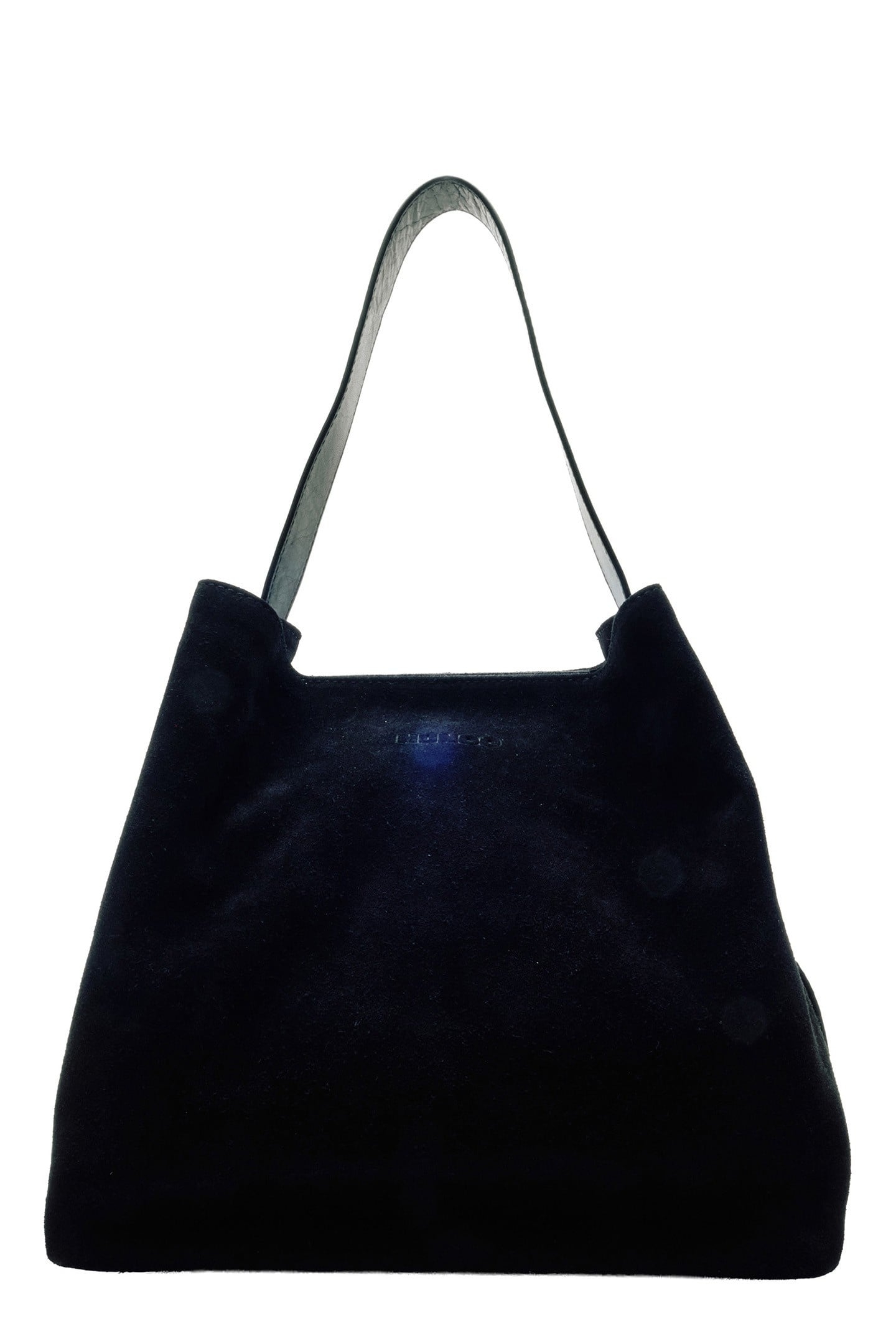 CHIARA SUEDE BLACK W. GOLD 1
