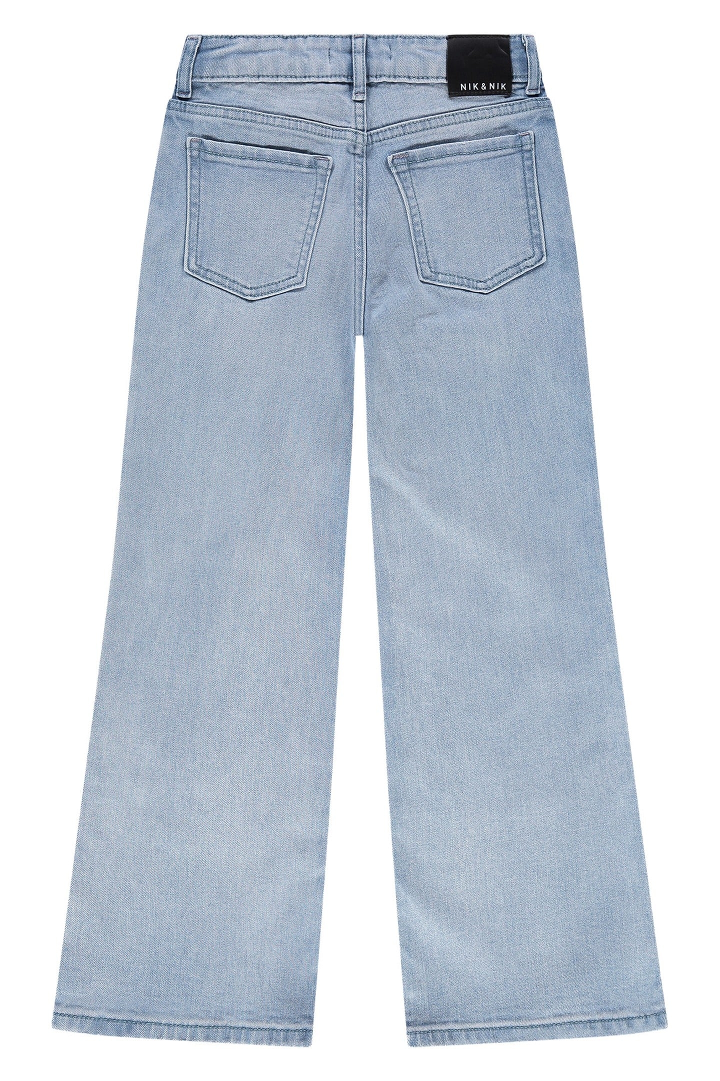 GINNA WIDE LEG JEANS LIGHT/ MID BLUE DENIM 2