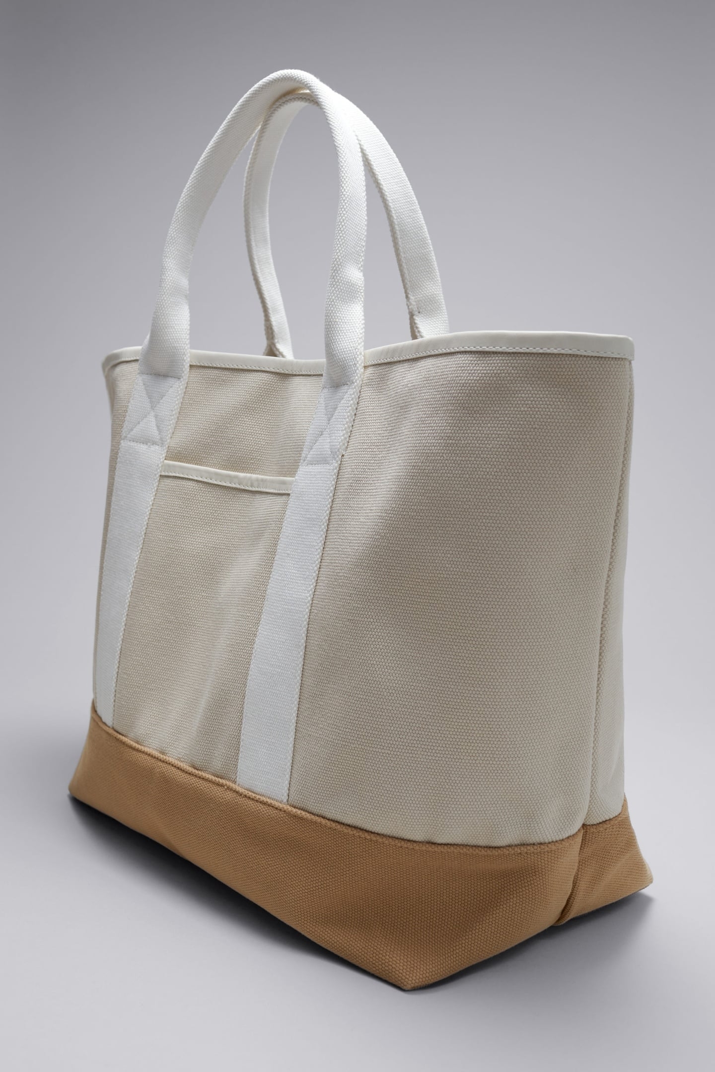BRUNE CANVAS TOTE WHITE 2