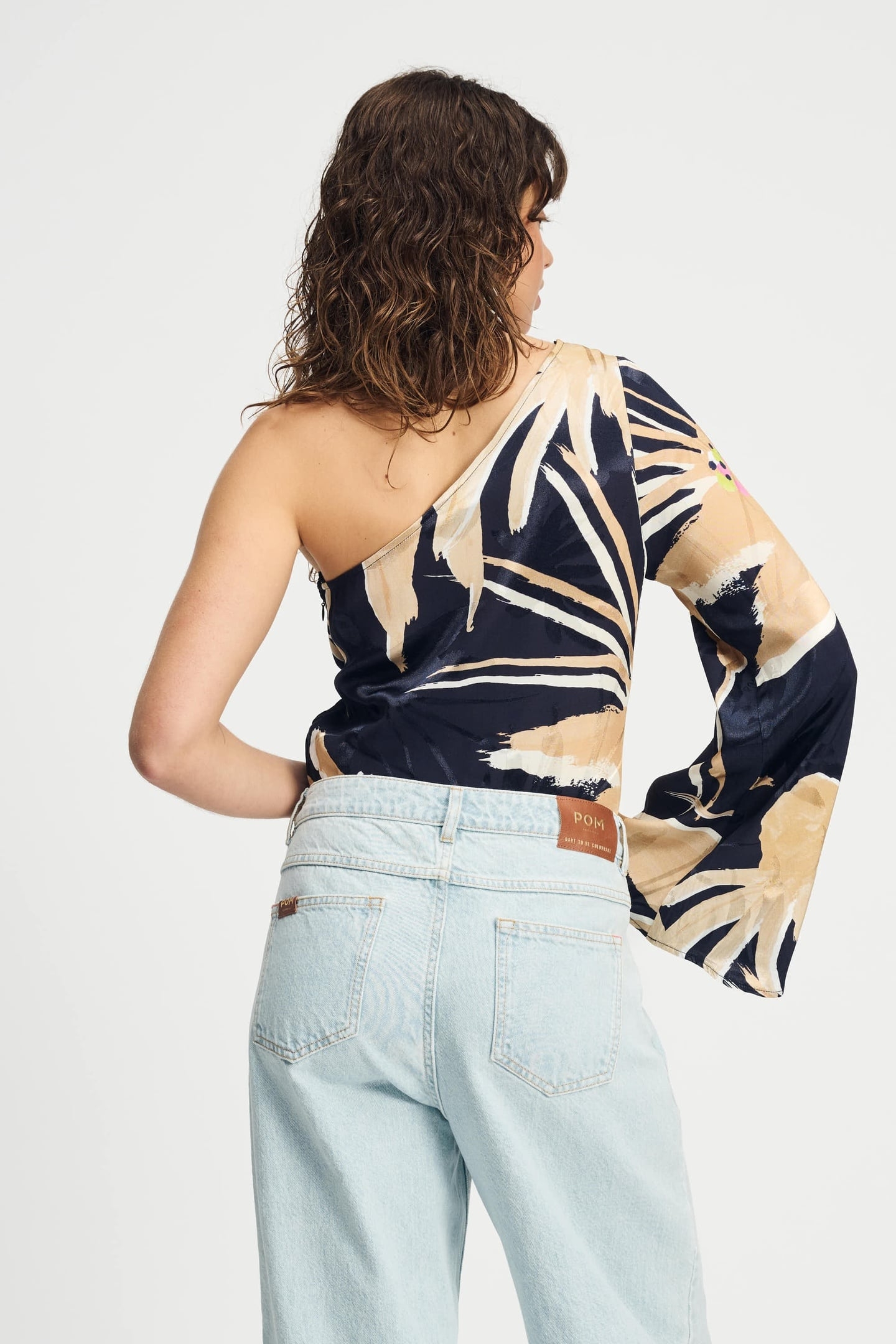 TOP - ONE SHOULDER ARTISAN SAND 5