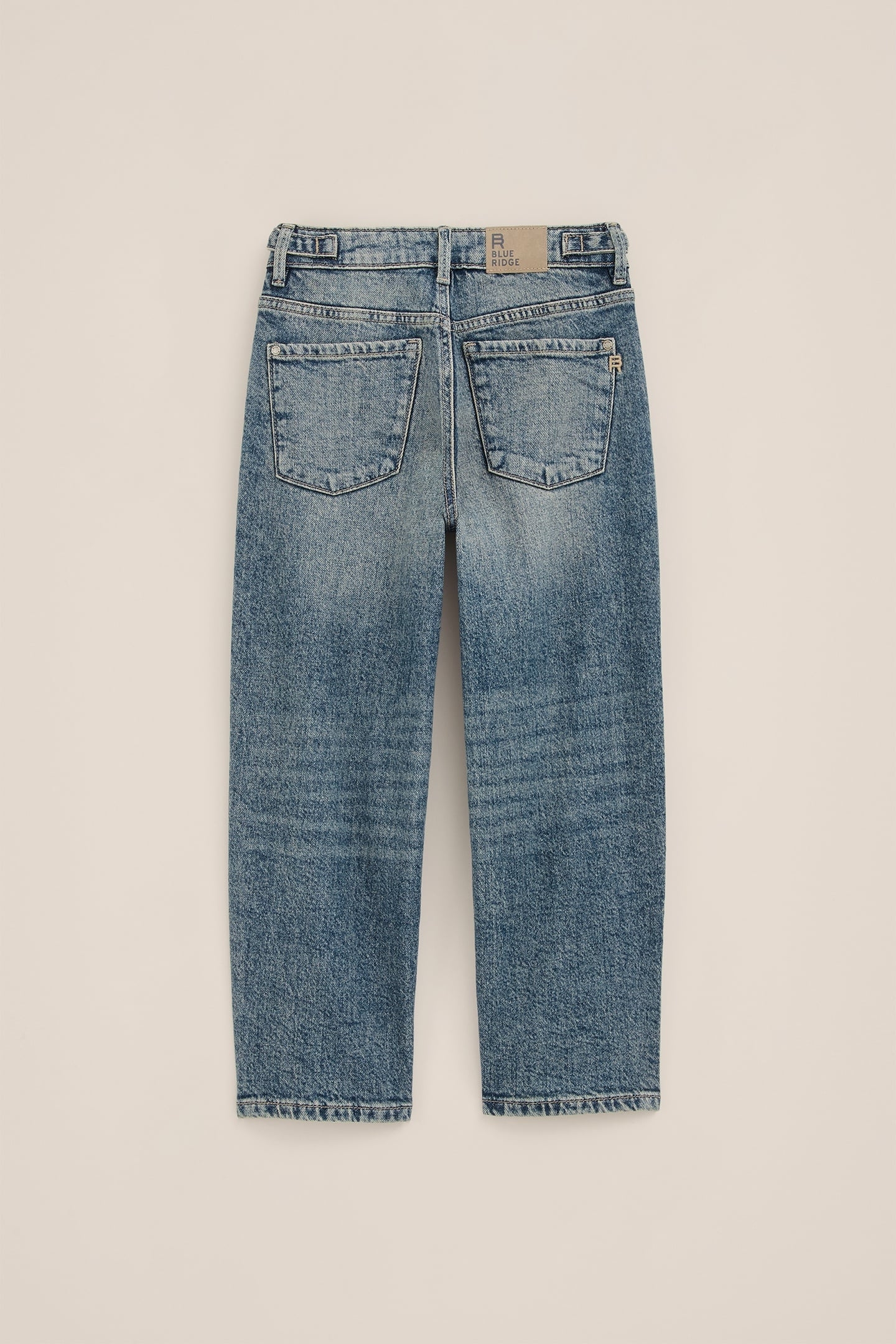 5-POCKET MID WAIST DARK BLUE 4